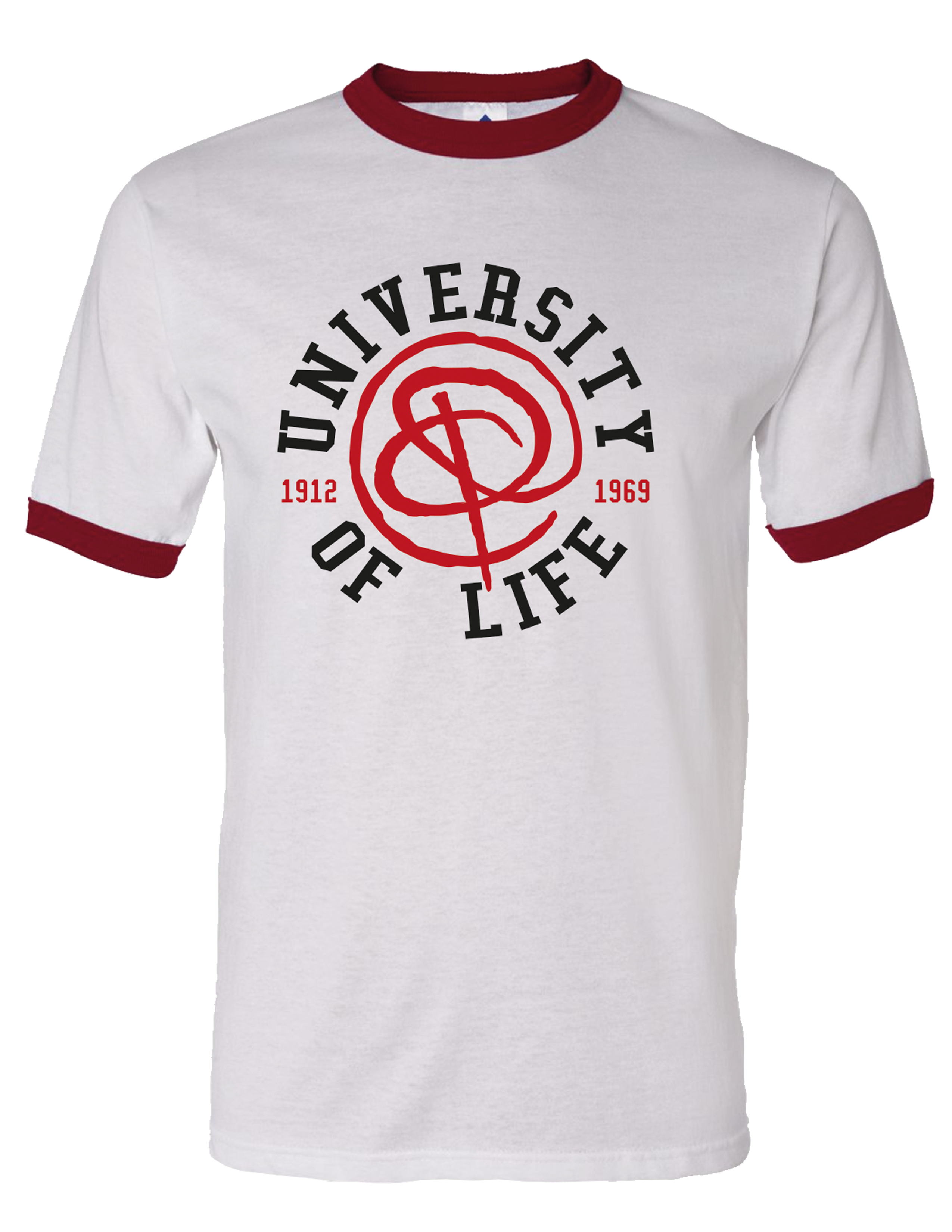 University of Life Ringer T-shirt