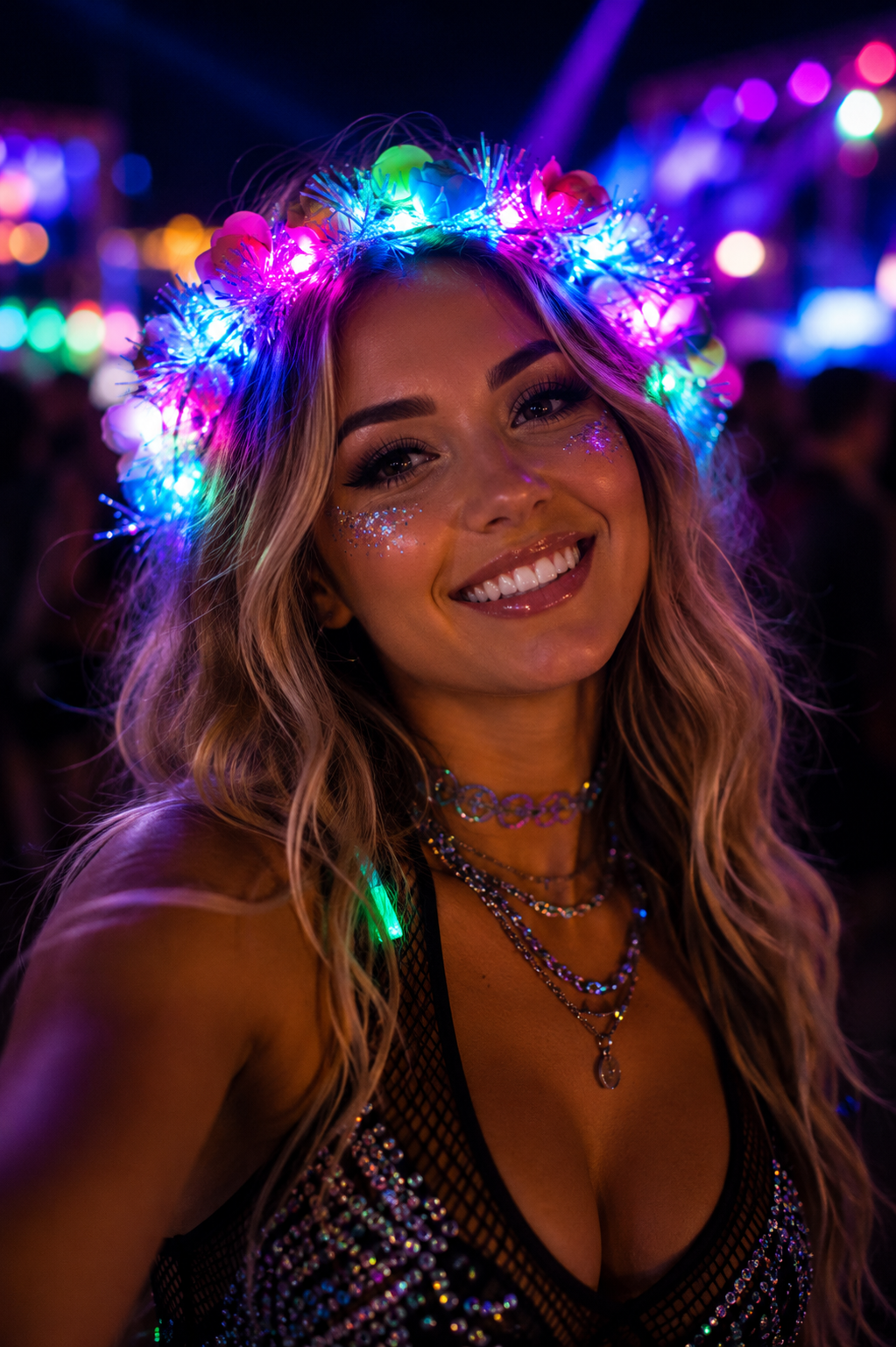 Glow Flower Crown 🔥 Best Seller