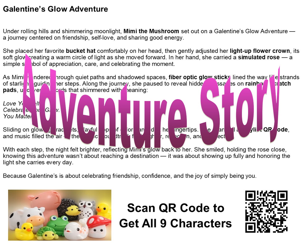 Galentines Glow Adventure