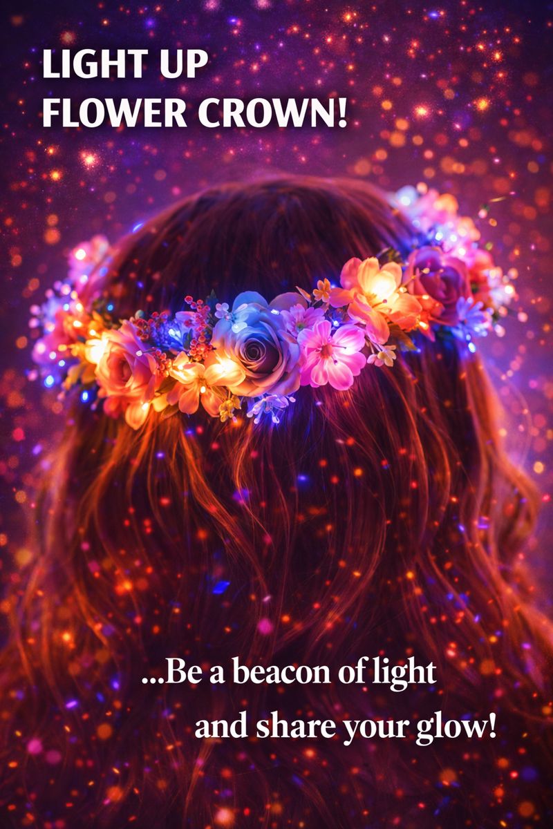 Light Up Flower Crown