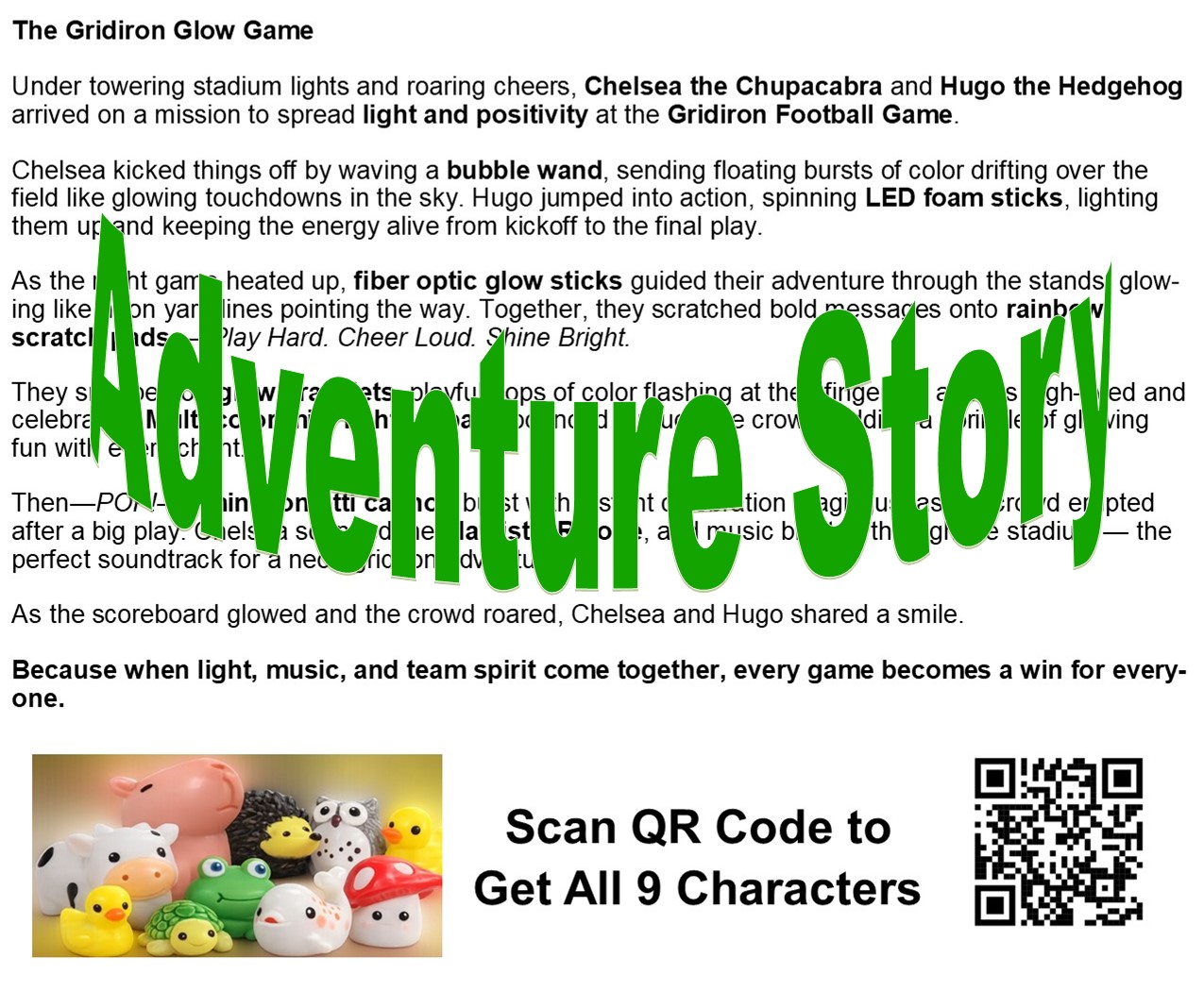 Football Glow Adventure