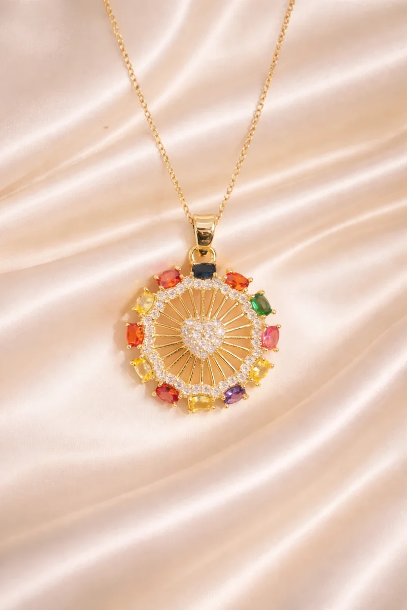 Radiant Multicolor Pendant 