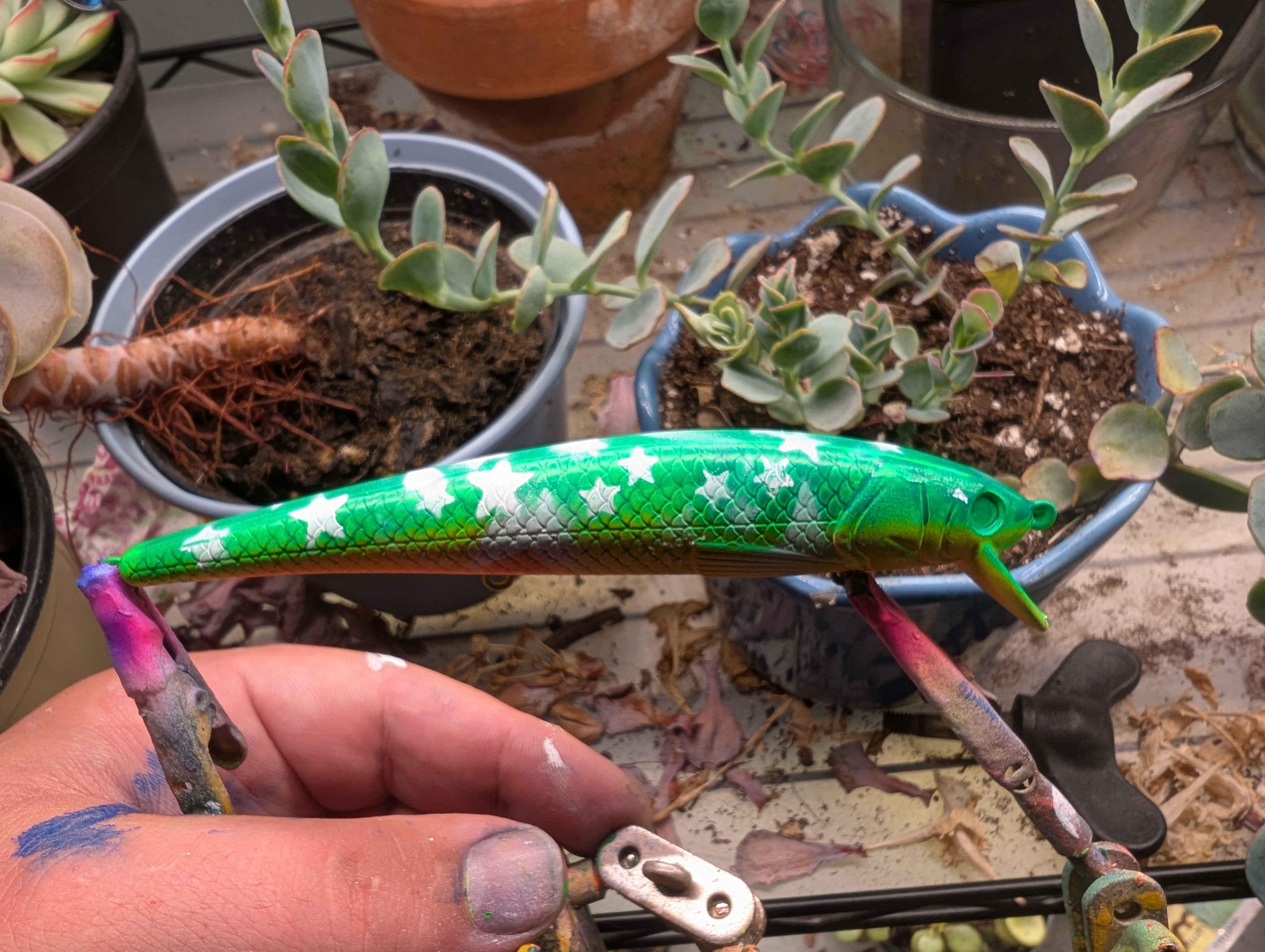 Lured Landed Lied multi species crankbait