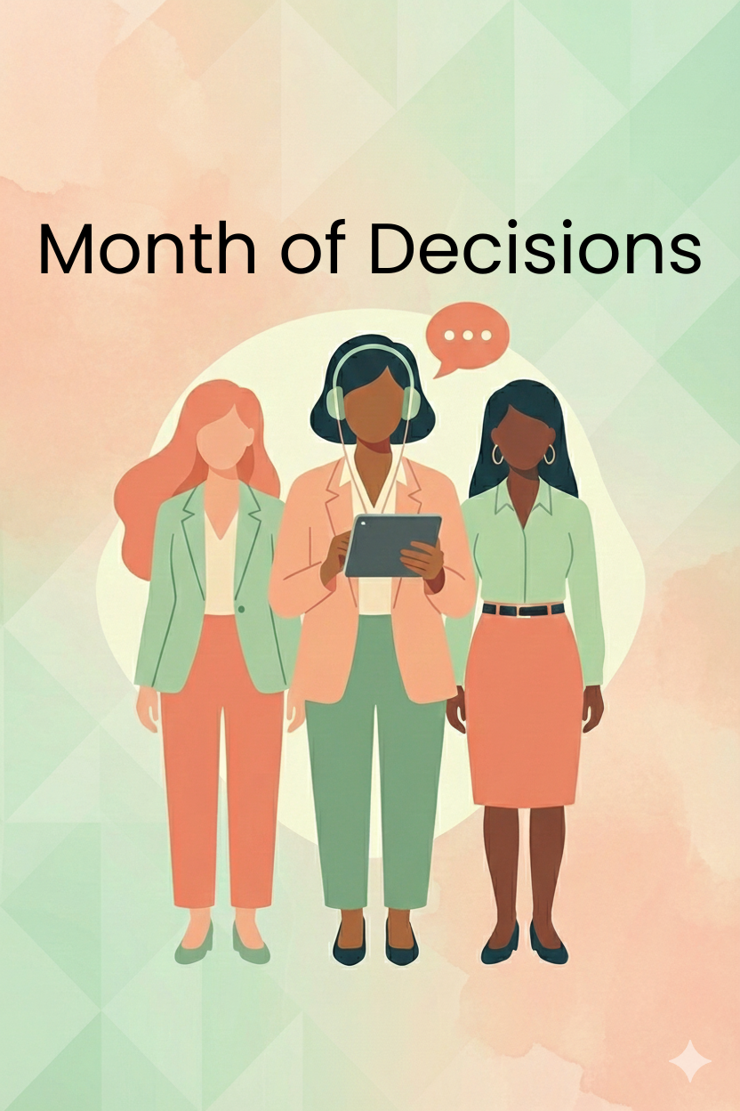 The Positioning Response: Decision Heavy Month