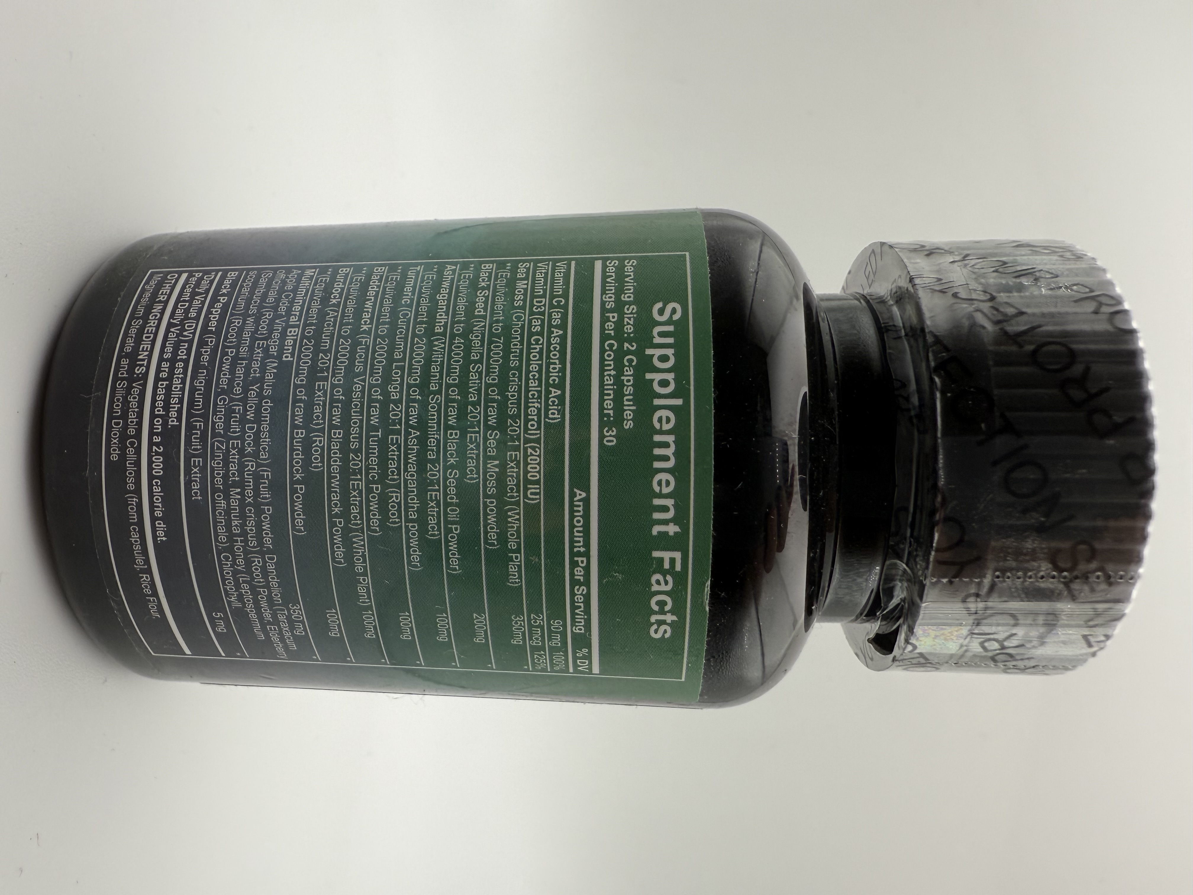 Airiškoji sąmana, Juodgrūdės, Ashwagandha, Imbieras ir kt.