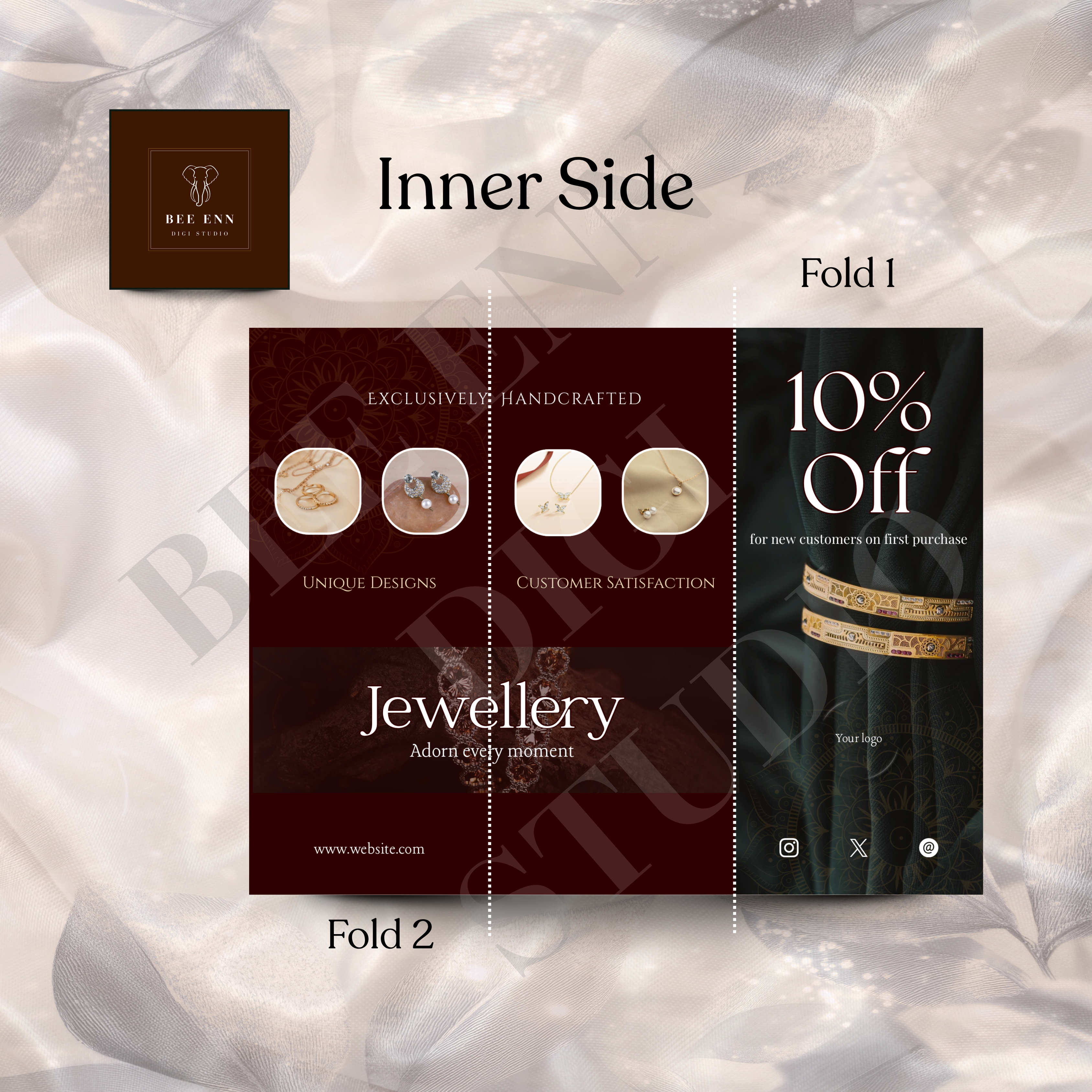 DIY Luxury Brochure | Dark colour