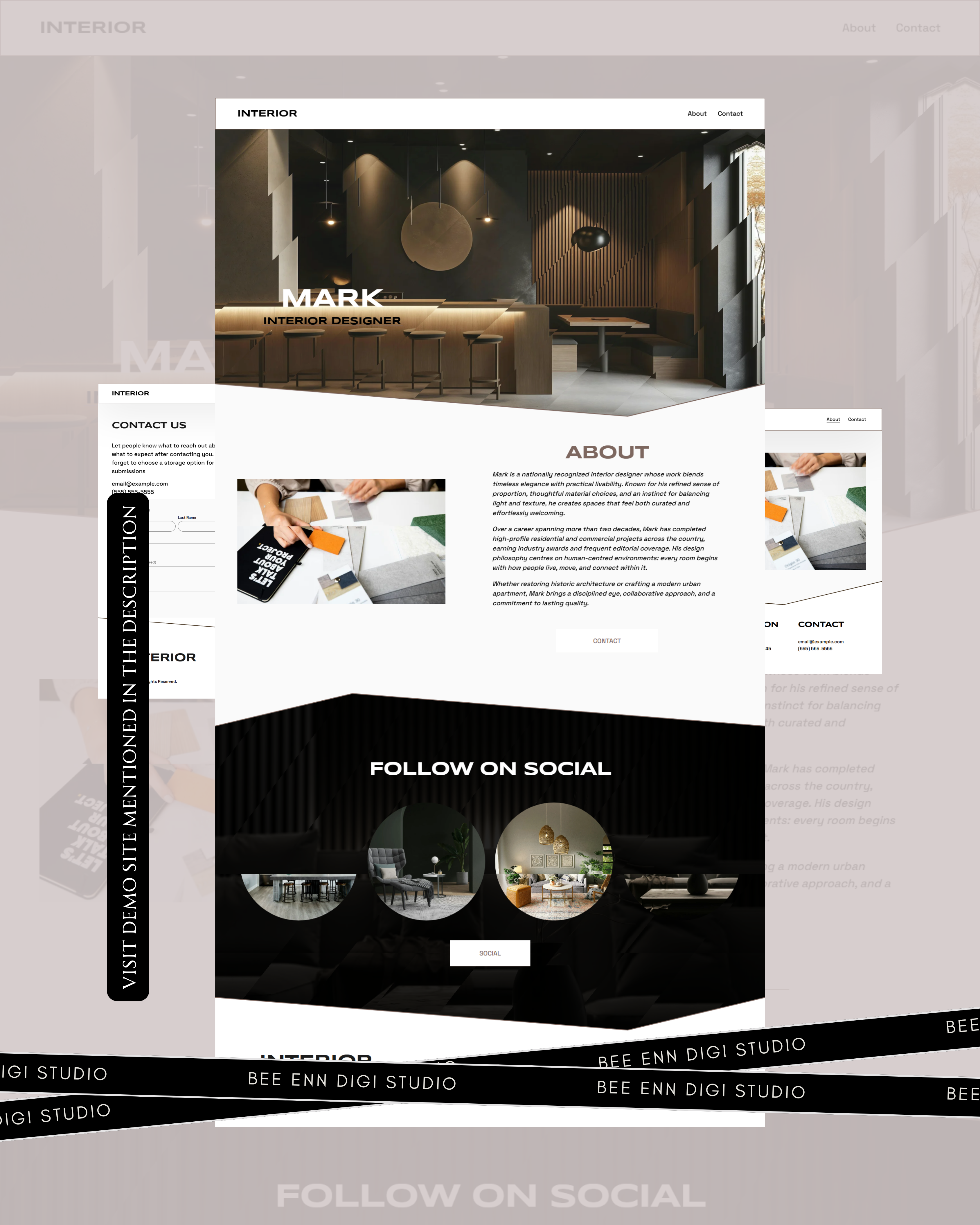 DIY Portfolio Website Template 3 | Squarespace