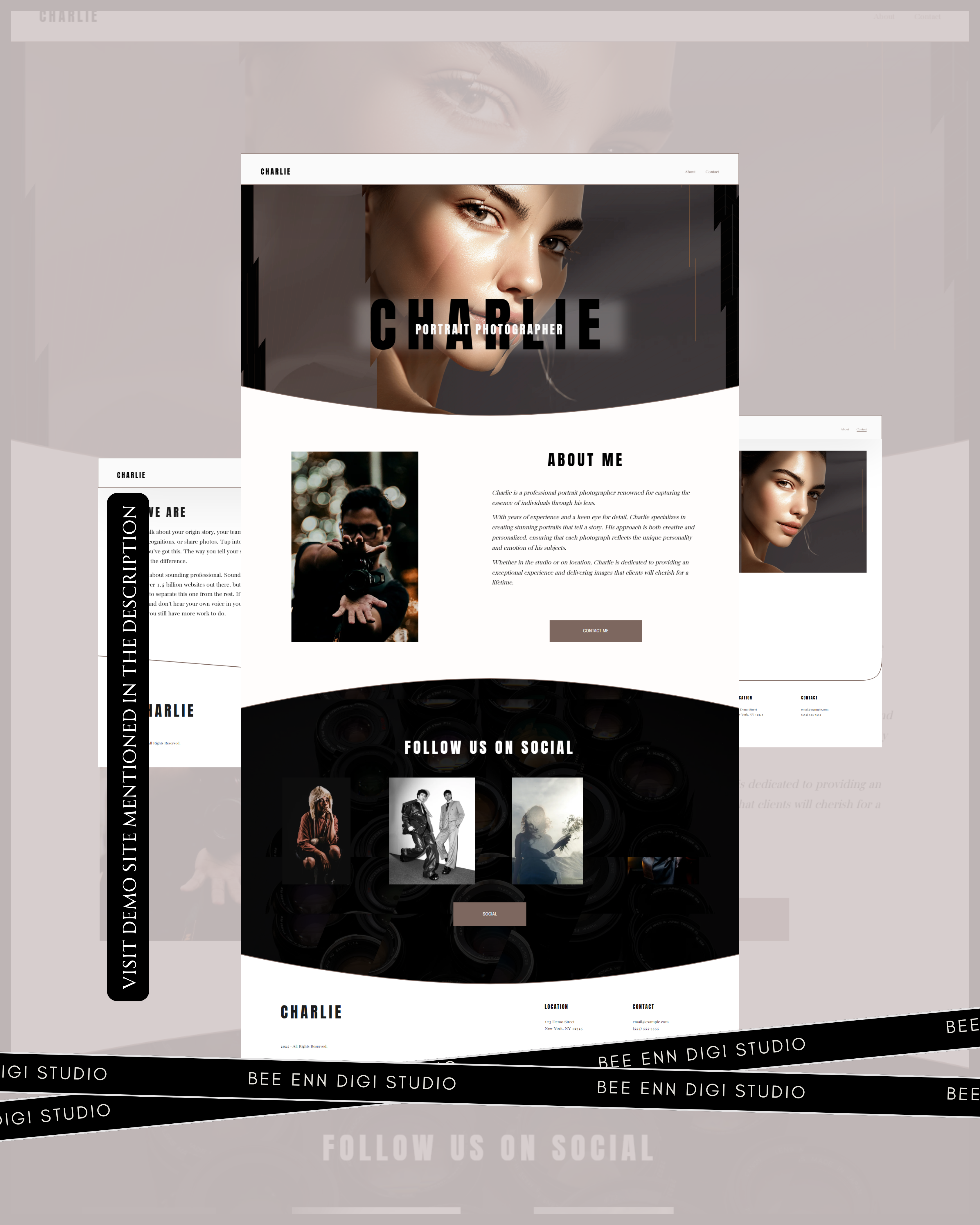 DIY Portfolio Website Template 2 | Squarespace