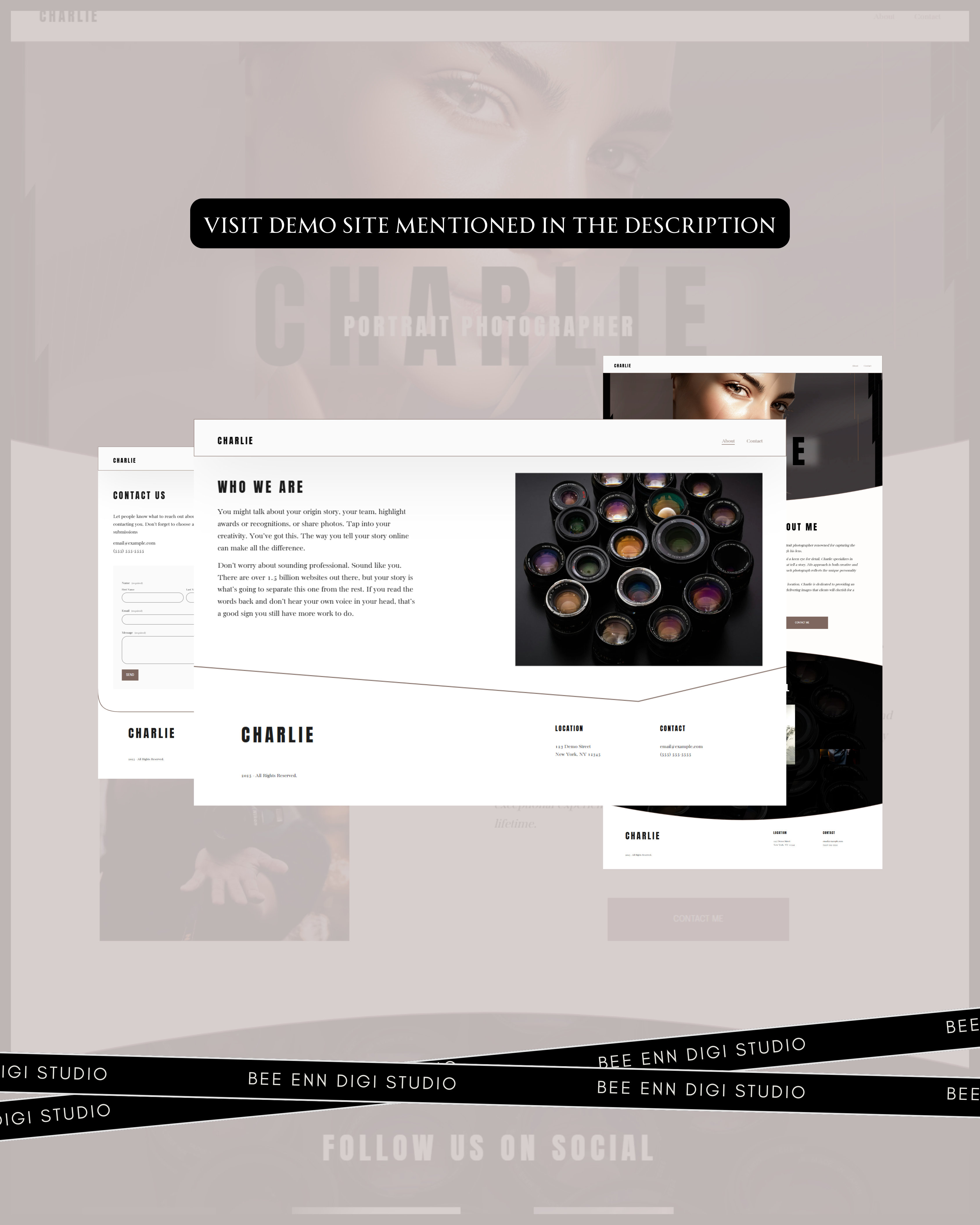 DIY Portfolio Website Template 2 | Squarespace