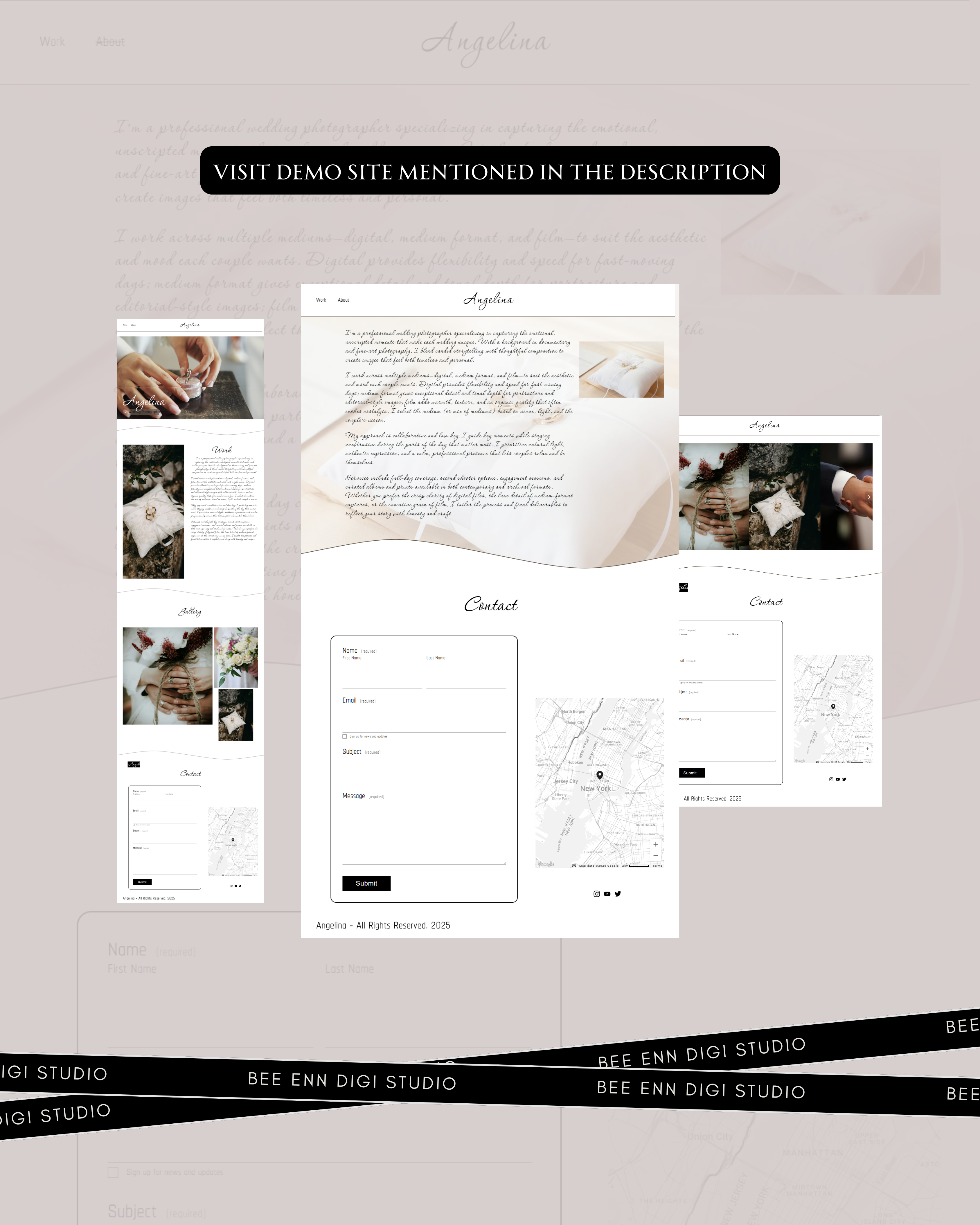 DIY Portfolio Website Template 1 | Squarespace