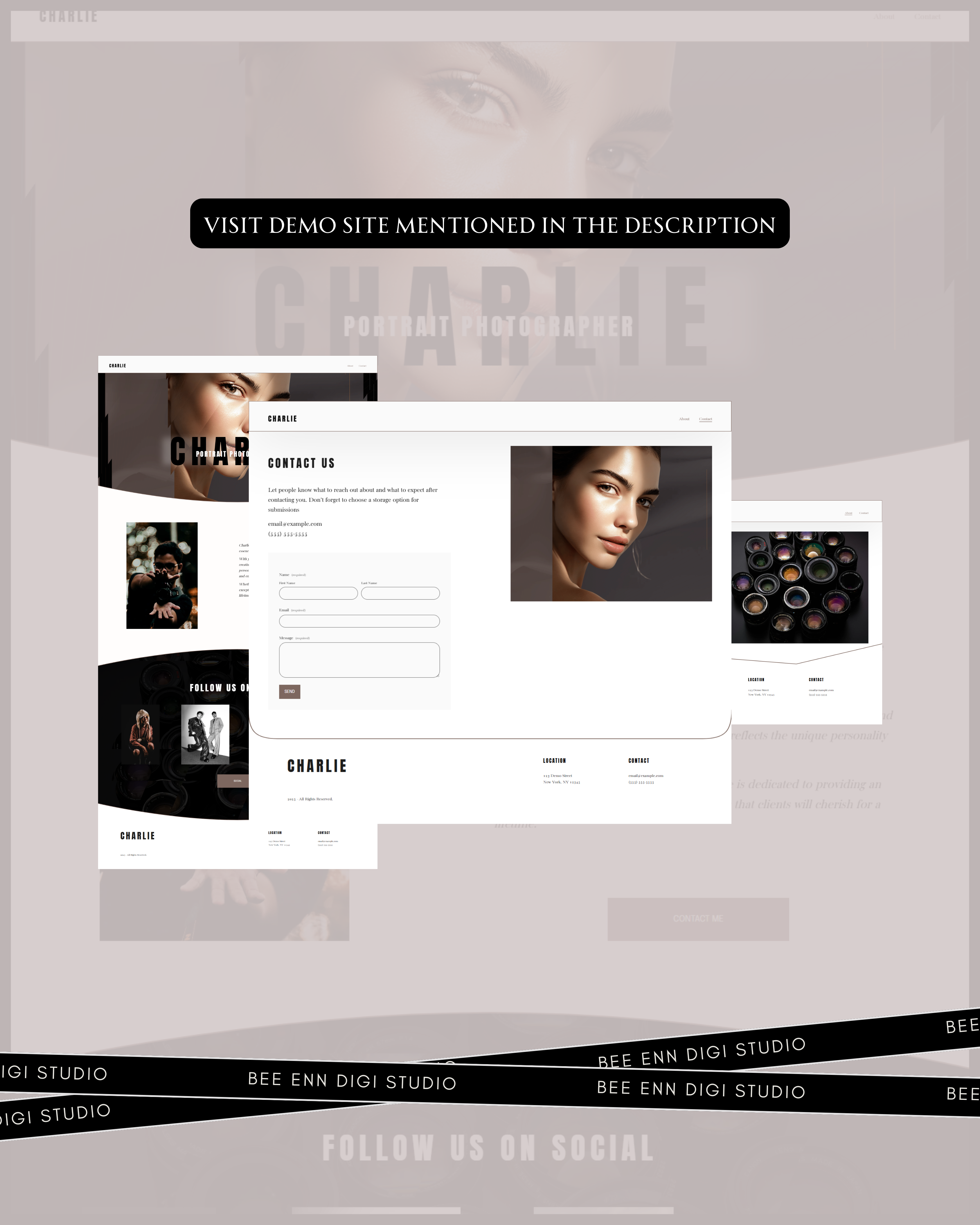 DIY Portfolio Website Template 2 | Squarespace