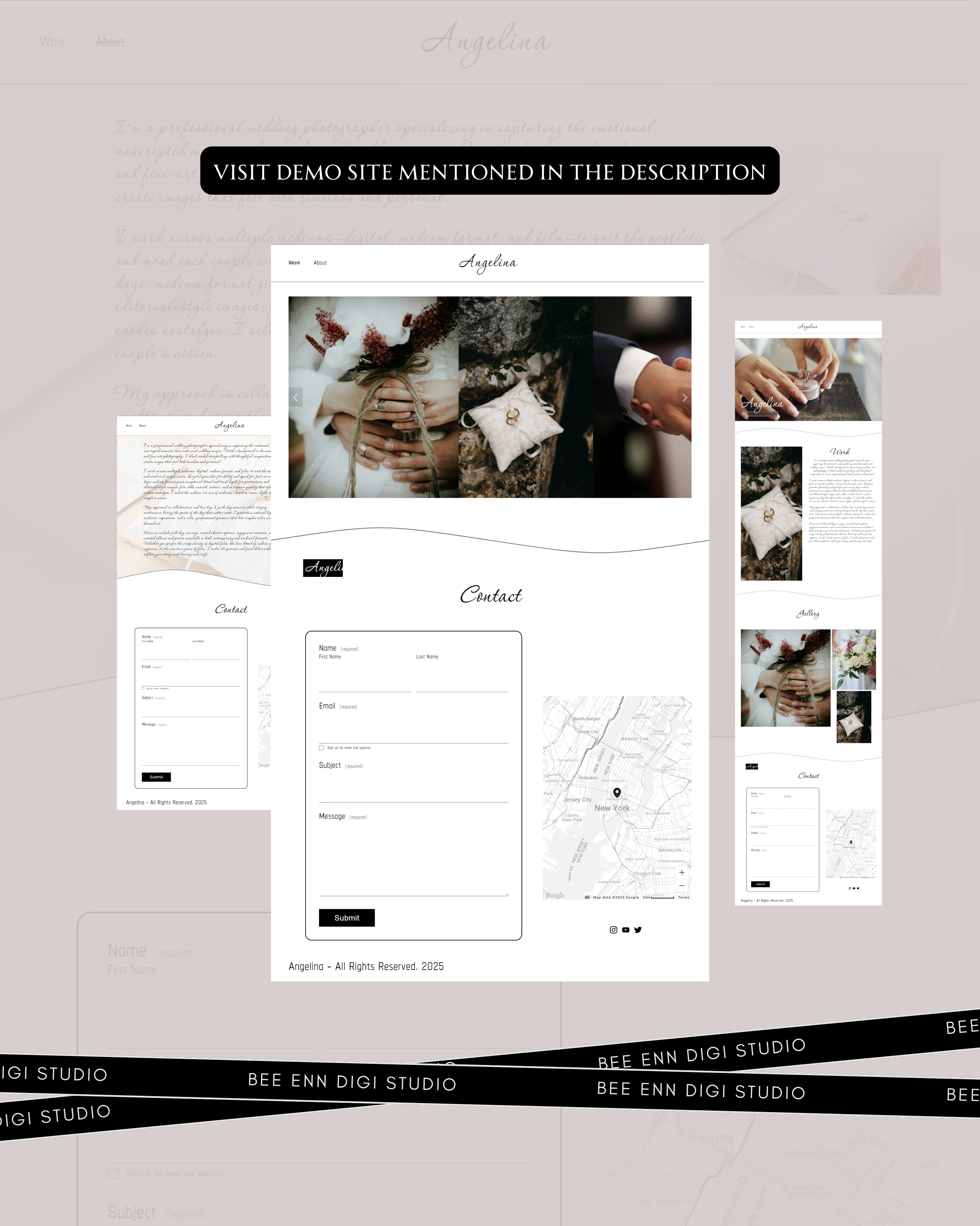 DIY Portfolio Website Template 1 | Squarespace