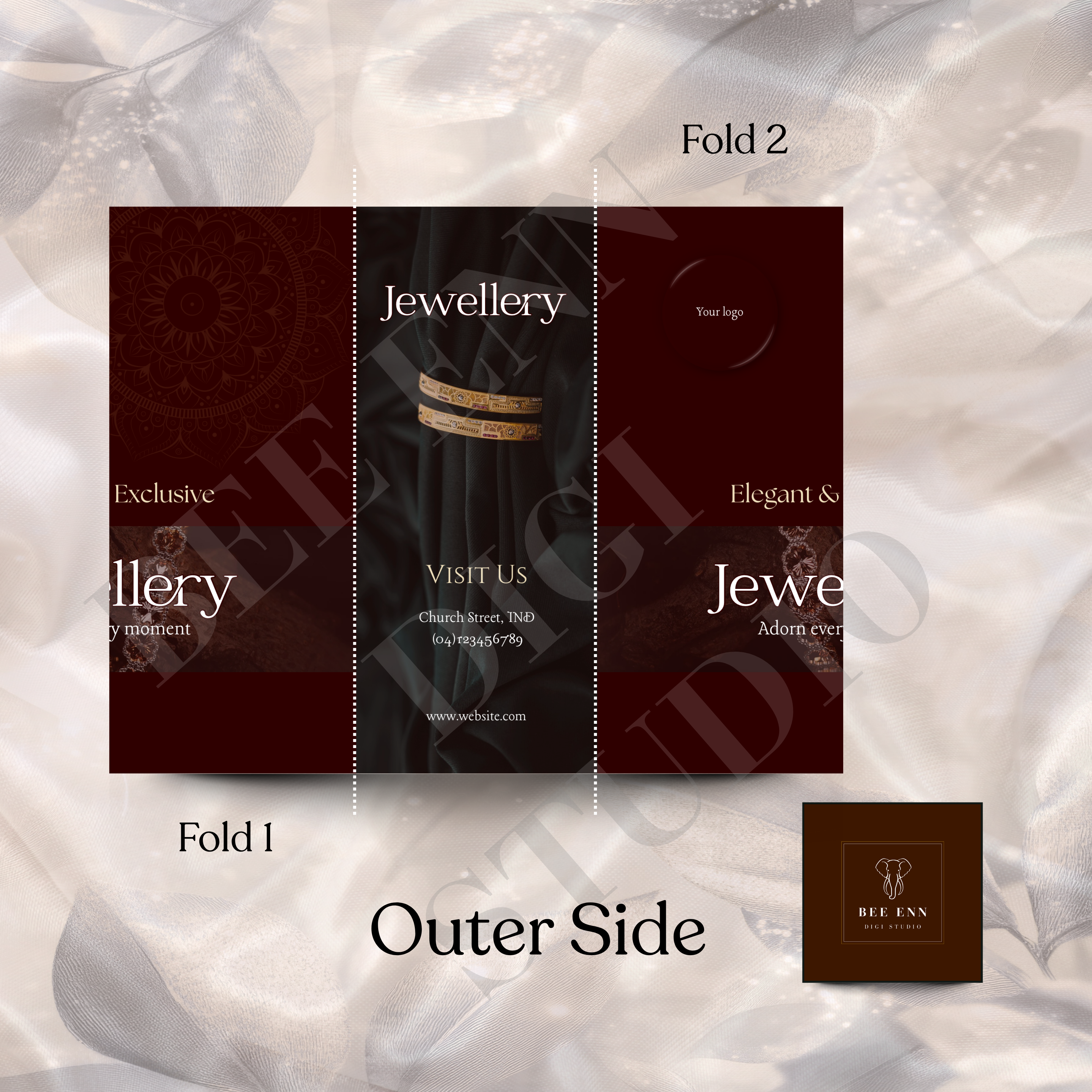 DIY Luxury Brochure | Dark colour
