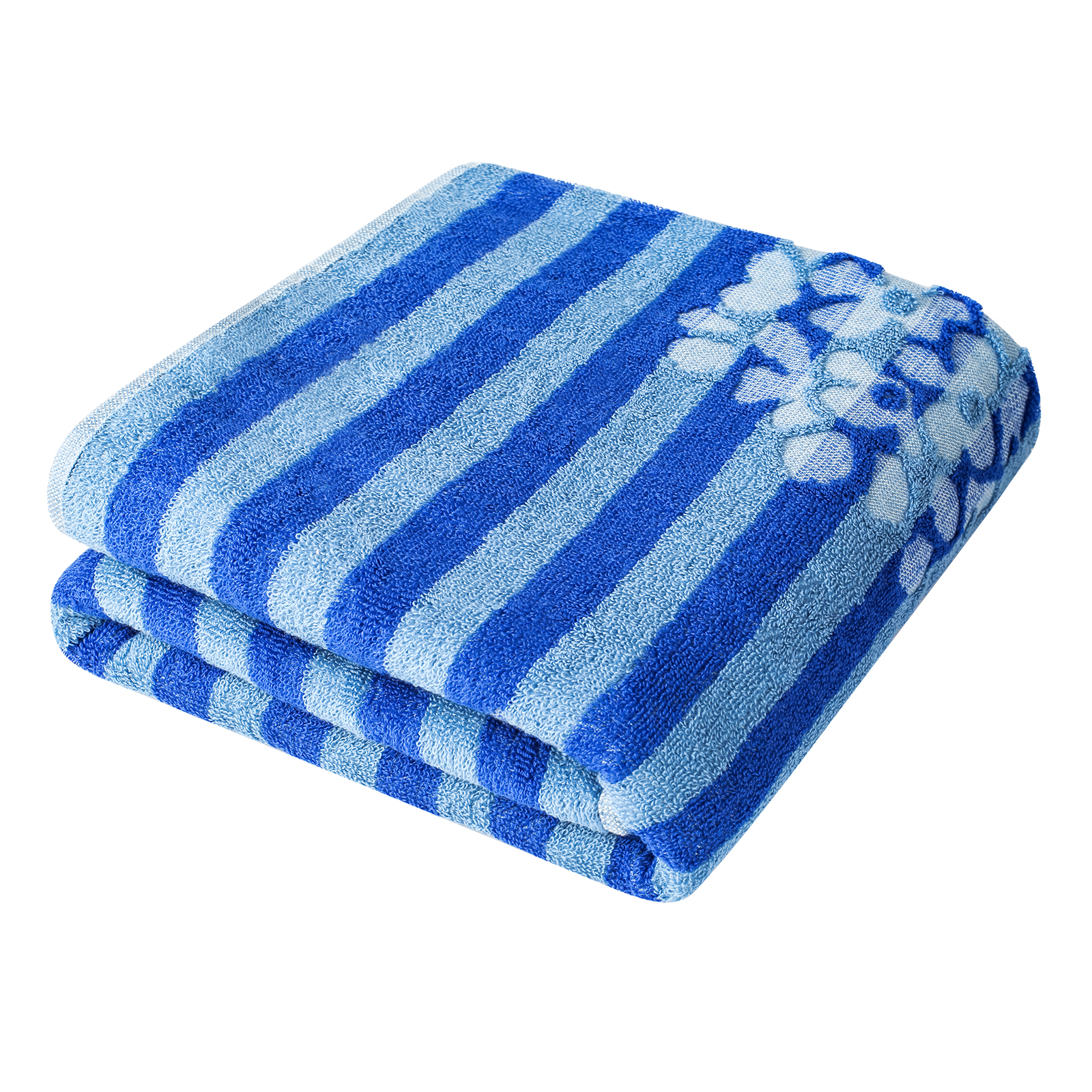 Striped Blue Towel