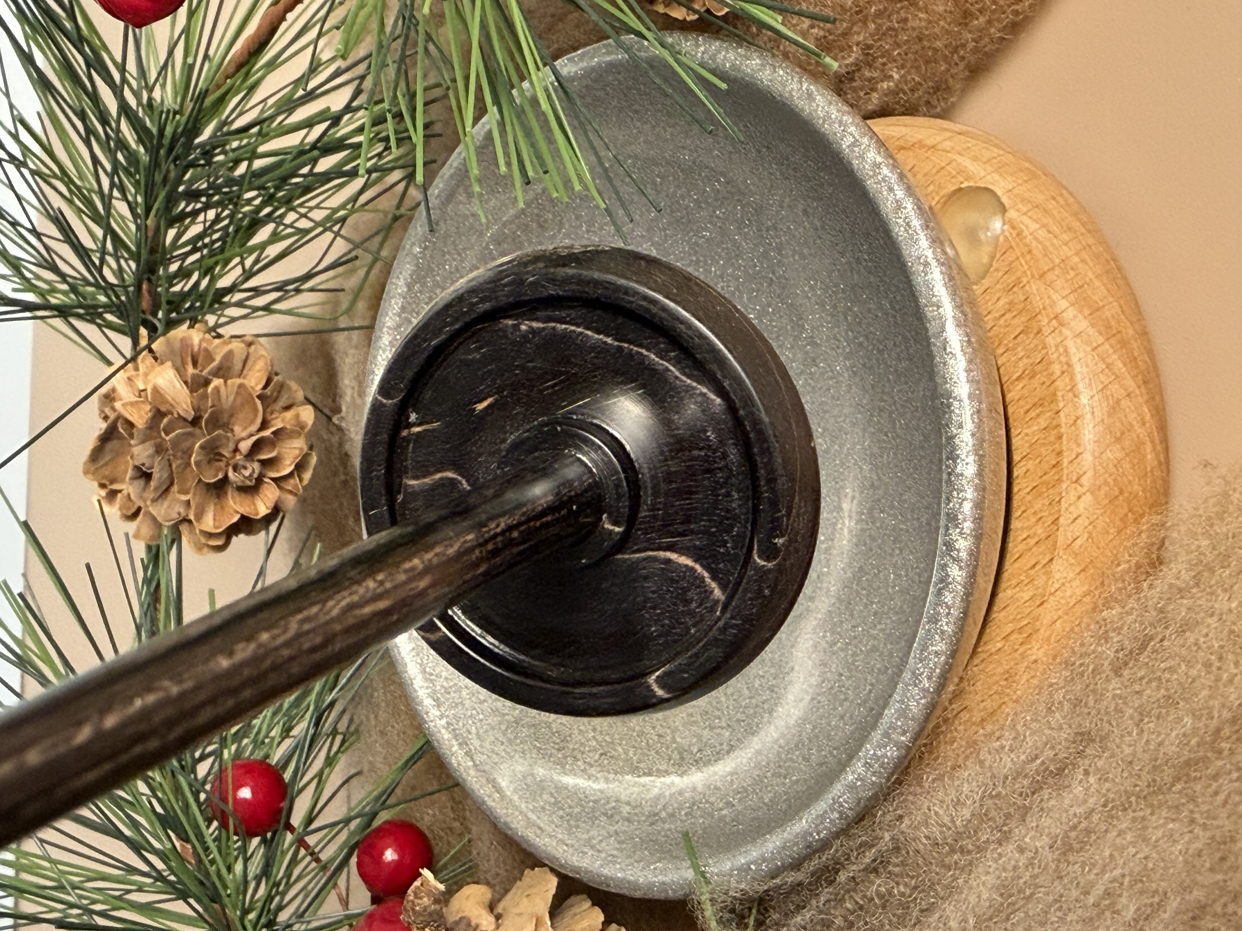 Support Spindle - "Stiletto" - Black