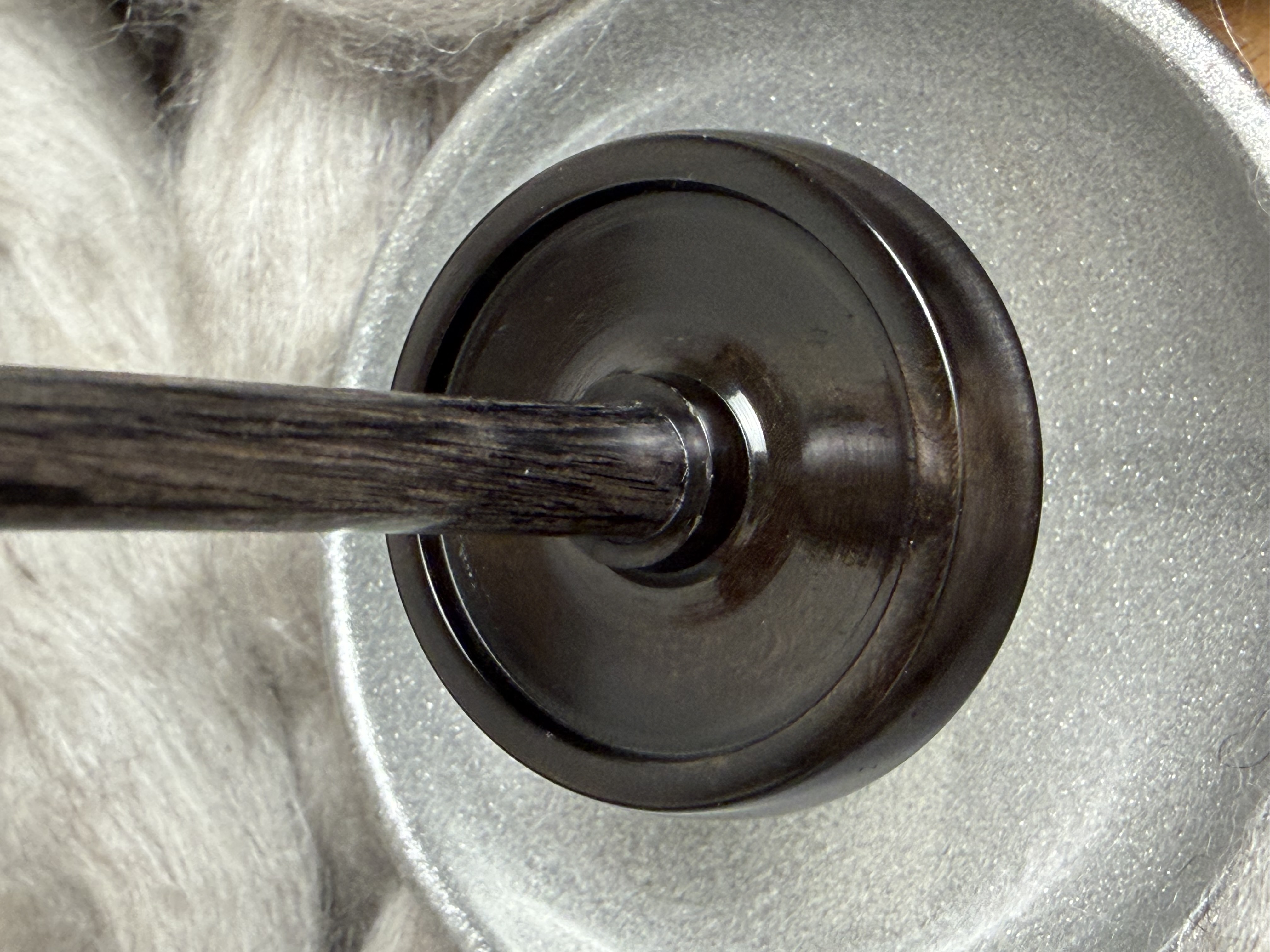 Support Spindle - "Stiletto" - Gaboon Ebony