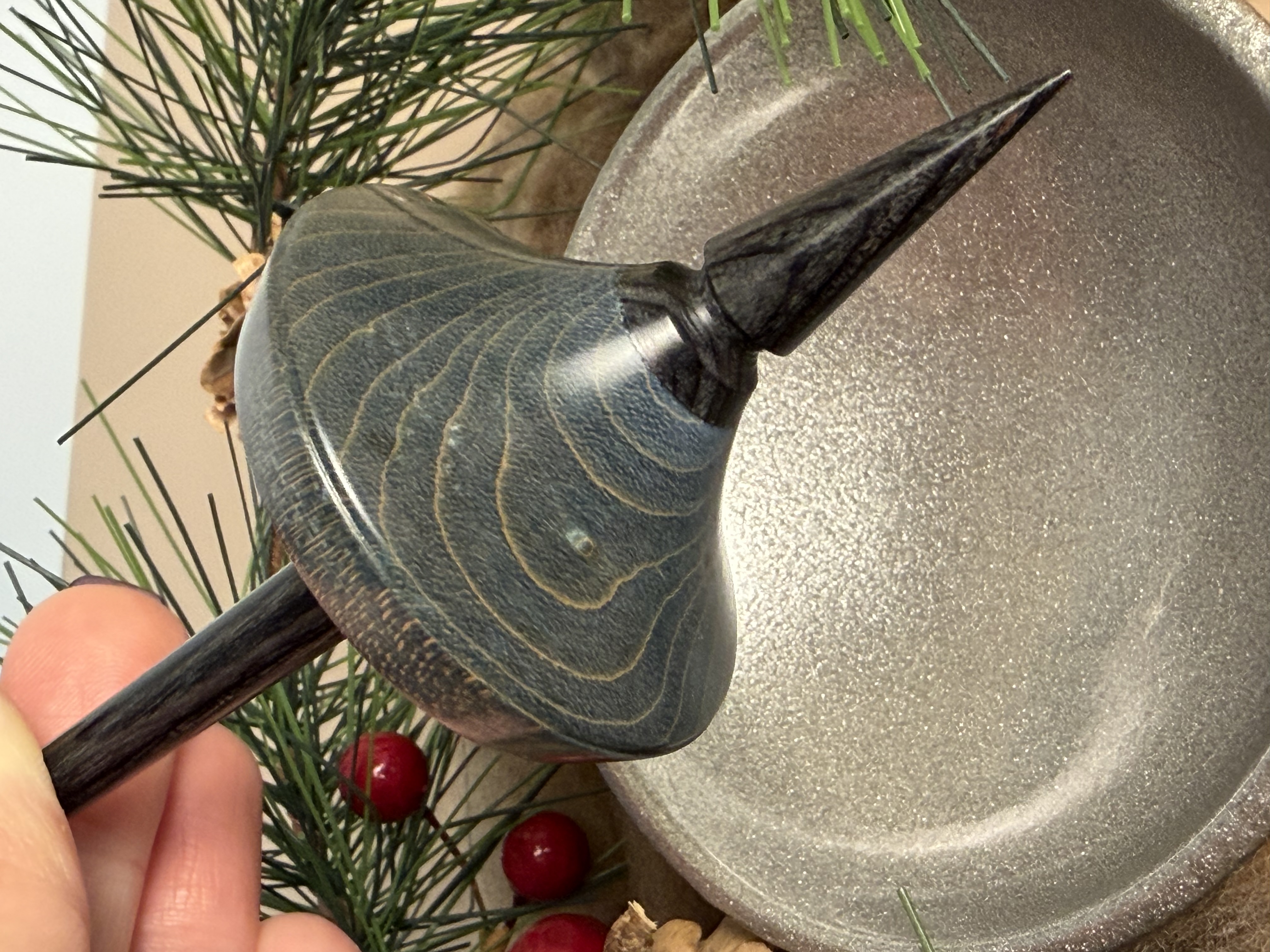 Support Spindle - "Stiletto" - Blue