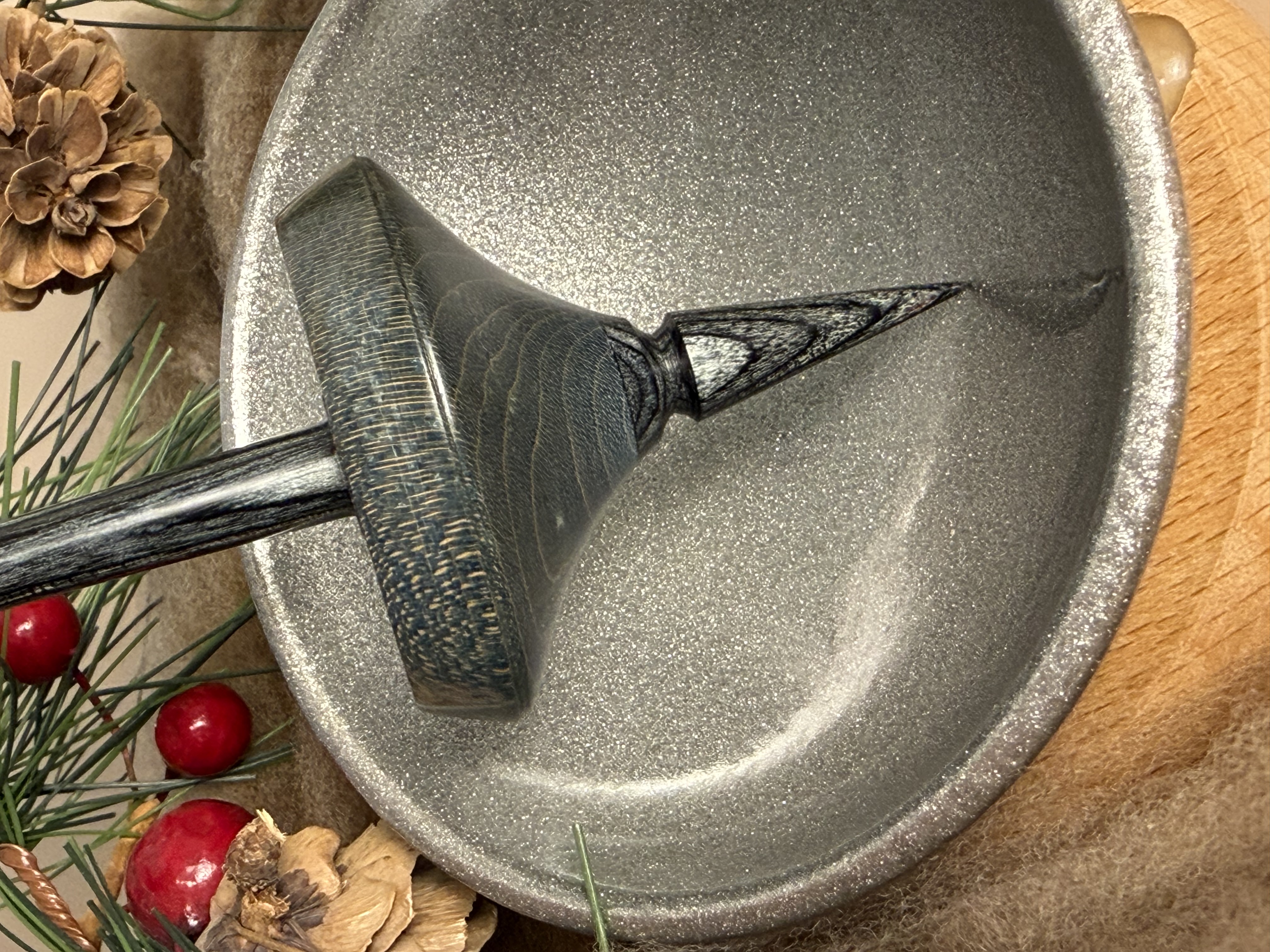 Support Spindle - "Stiletto" - Blue