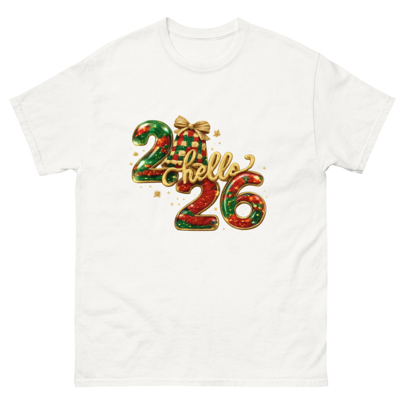 Unisex classic tee Hello 2026