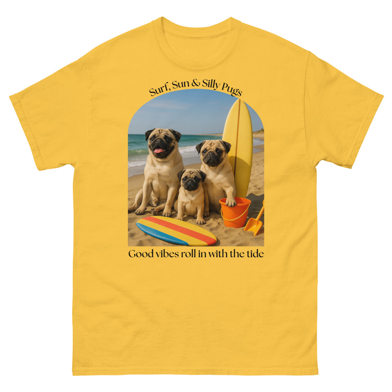 Unisex classic tee Silly Pugs