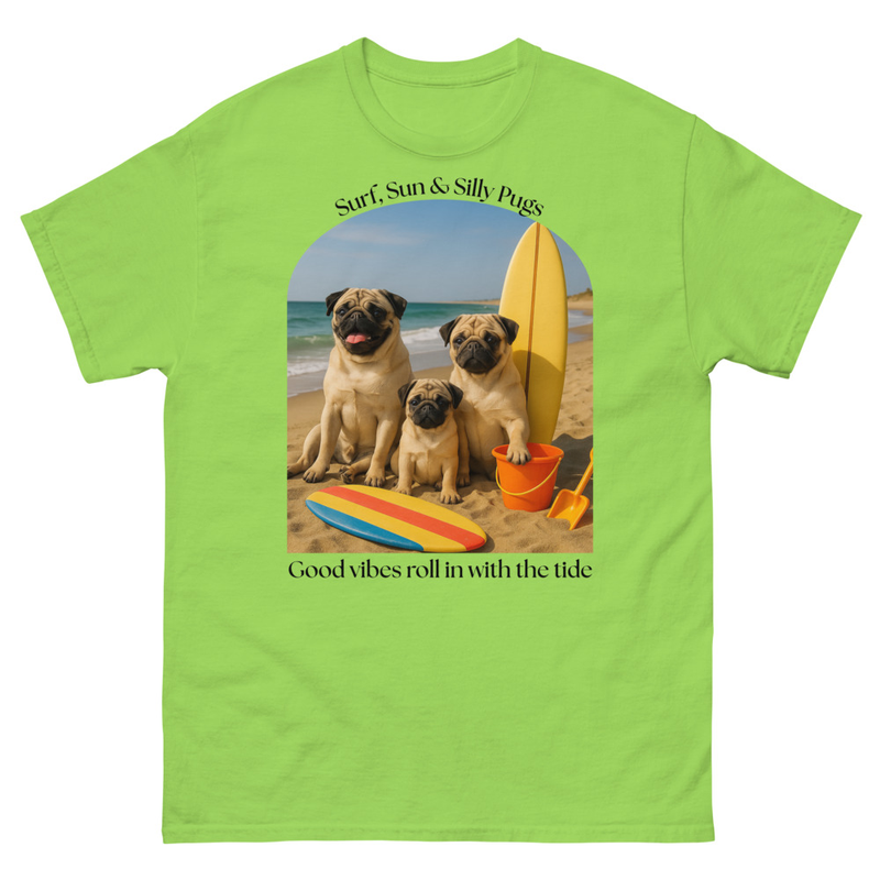 Unisex classic tee Silly Pugs