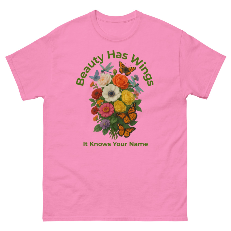 Unisex classic tee Beauty has Wings