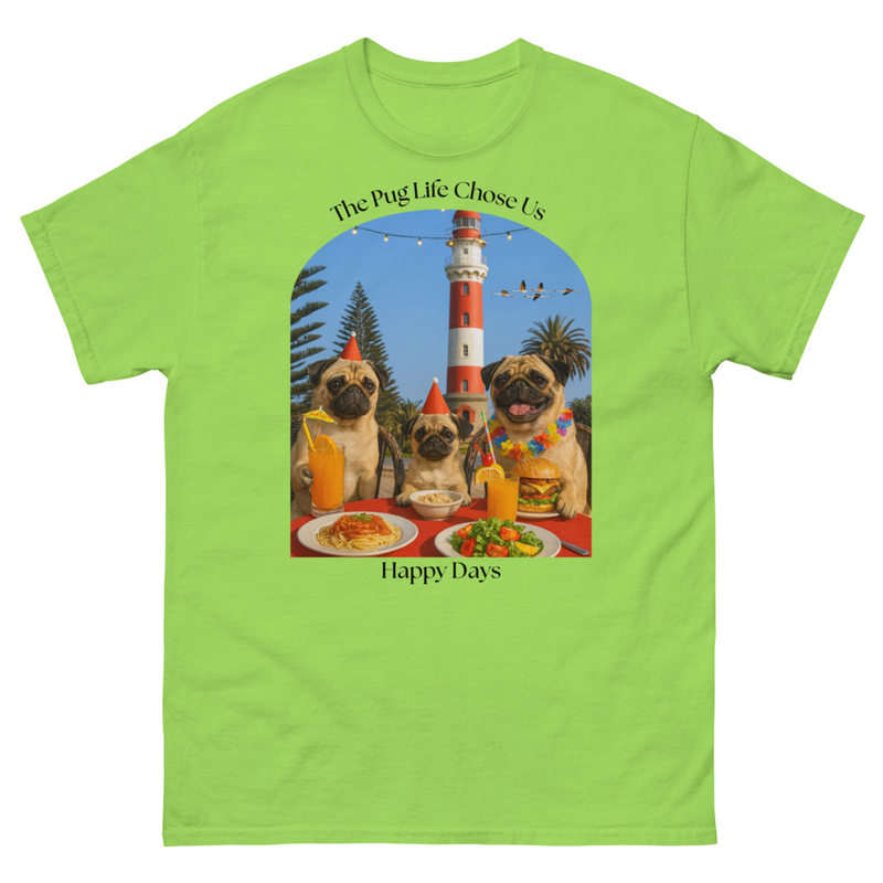 Unisex classic tee The Pug Life Chose Us