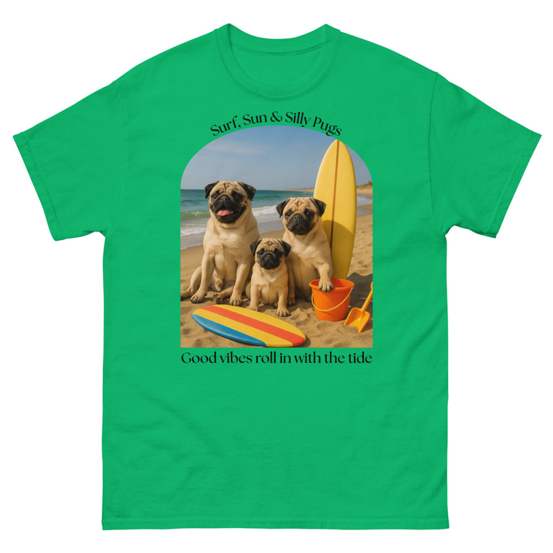 Unisex classic tee Silly Pugs