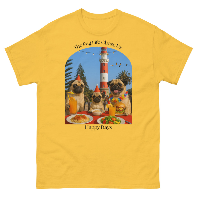 Unisex classic tee The Pug Life Chose Us