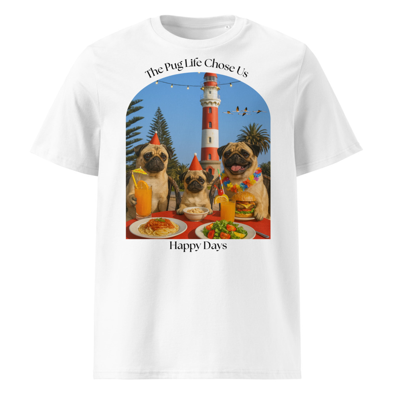 Pugs at the Lighthouse