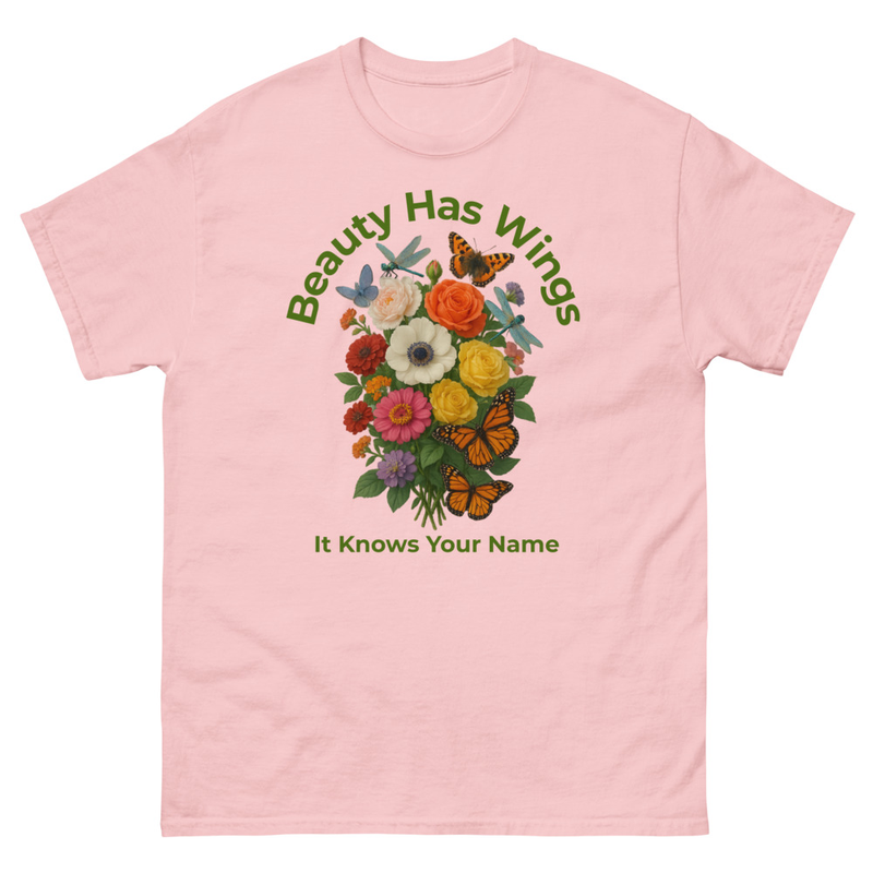 Unisex classic tee Beauty has Wings