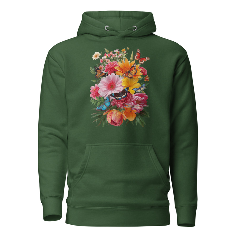 Unisex Hoodie Flowers