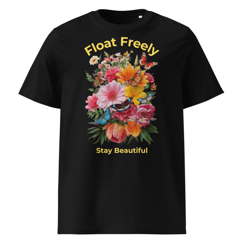 t-shirt Float Freely Black