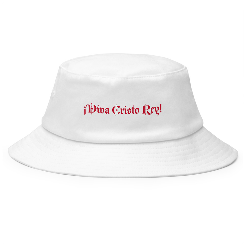 Old School Bucket Hat - ¡Viva Cristo Rey!