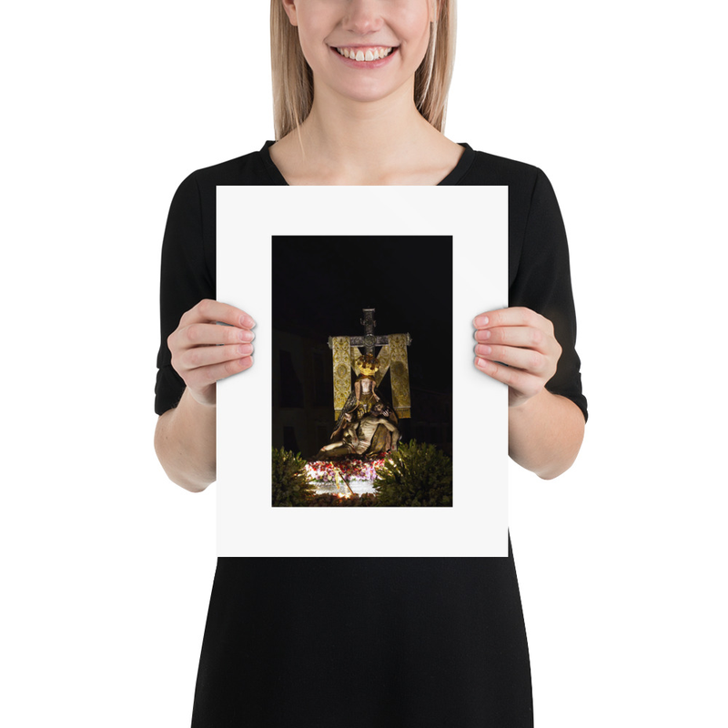 Premium Canva Virgen de las Angustias Mod. 2