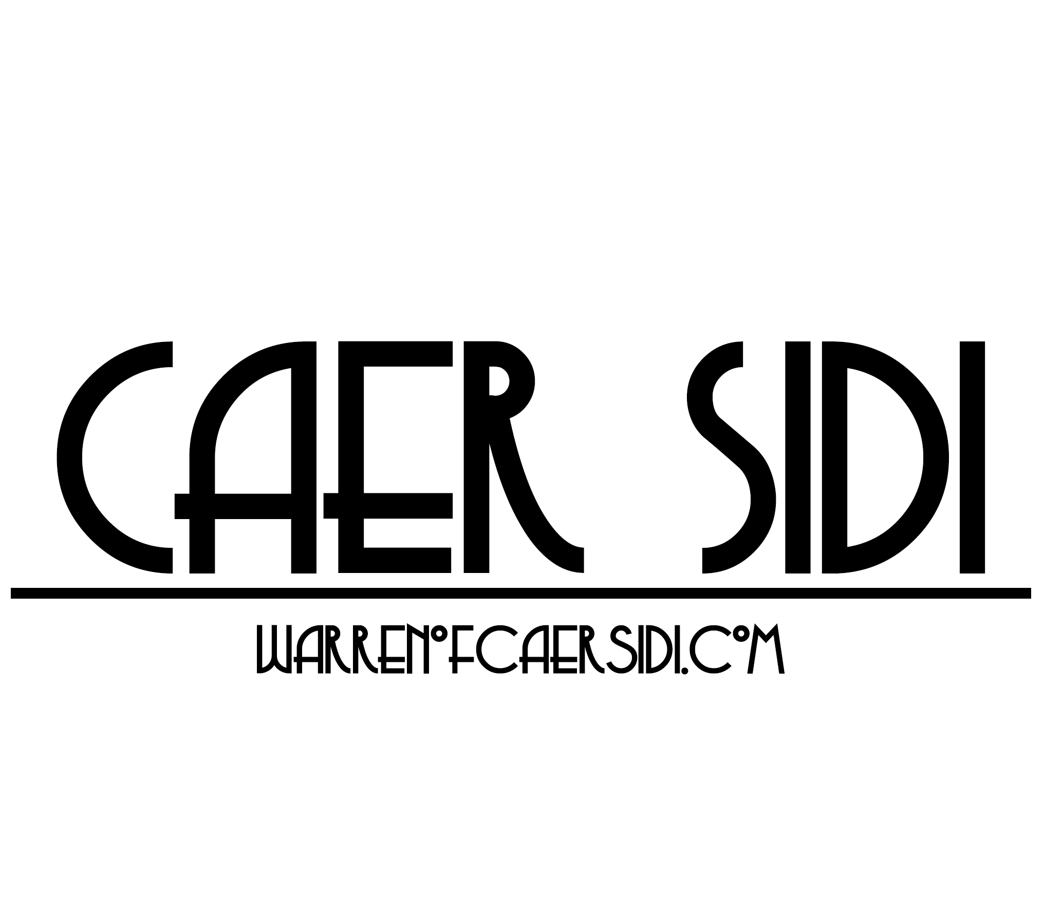 Caer Noir Vinyl Sticker