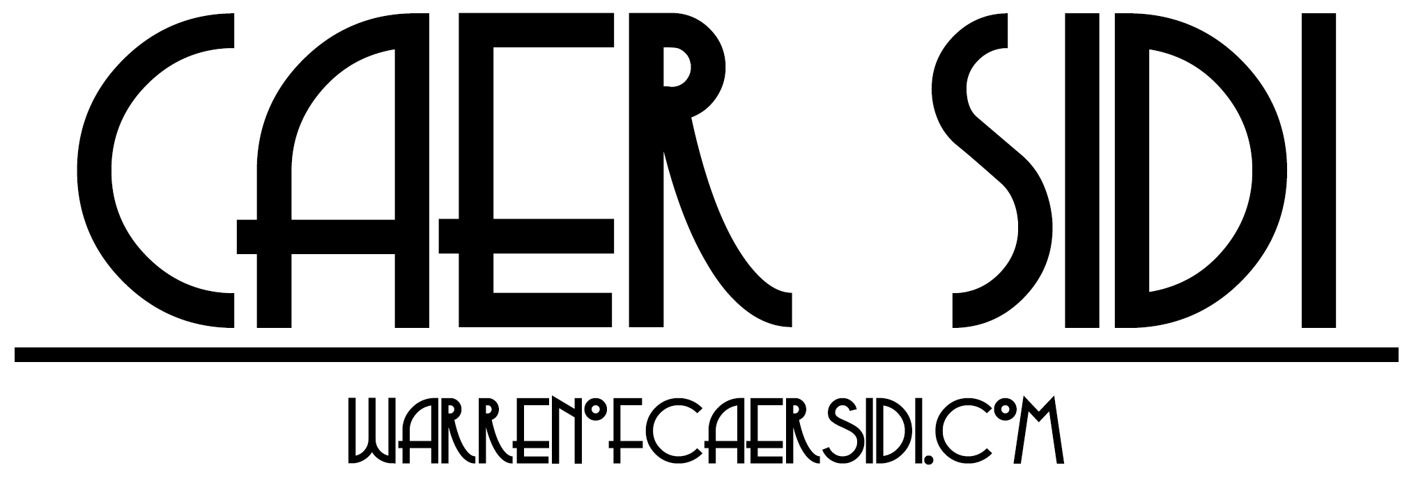 Caer Noir Vinyl Sticker