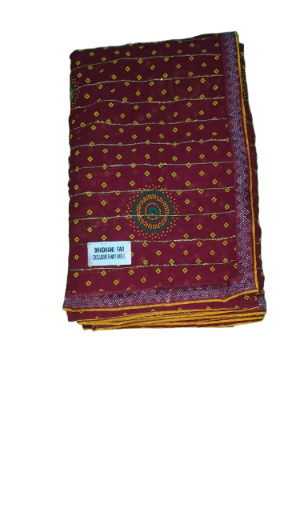 Traditional Bandhani Cotton Saree