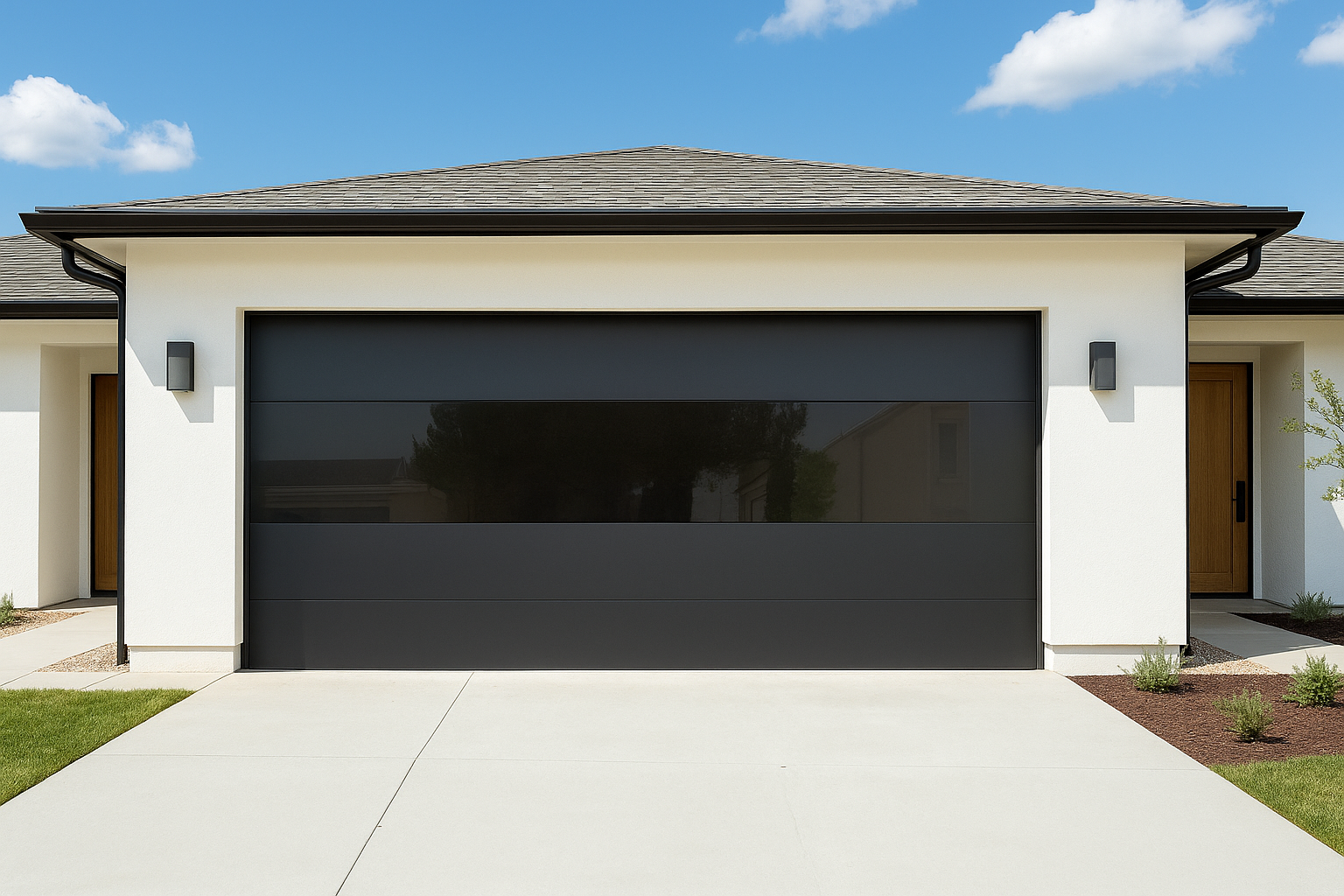 Aluminum Glass Garage Door