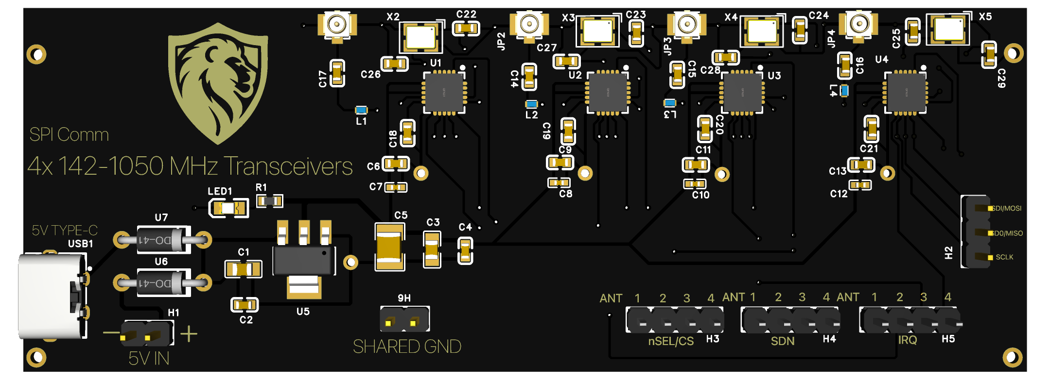 142-1050 MHz Transceivers