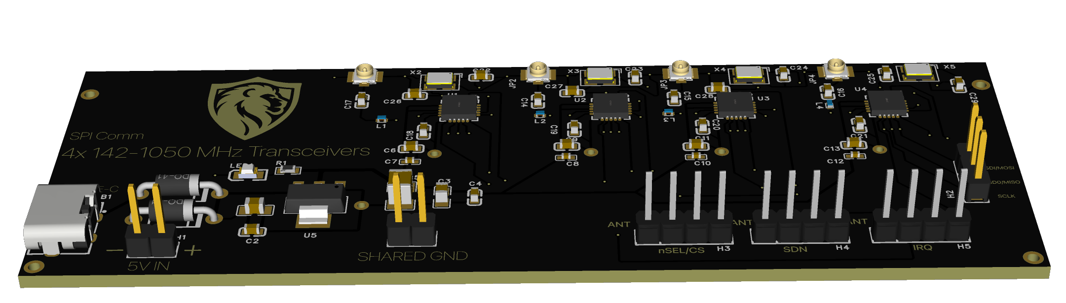 142-1050 MHz Transceivers