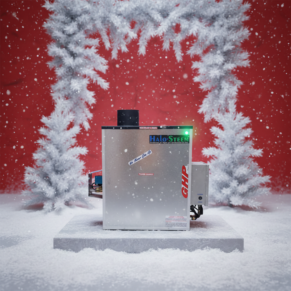 Generador de Vapor Residencial– Gas LP o Natural – 15 m³