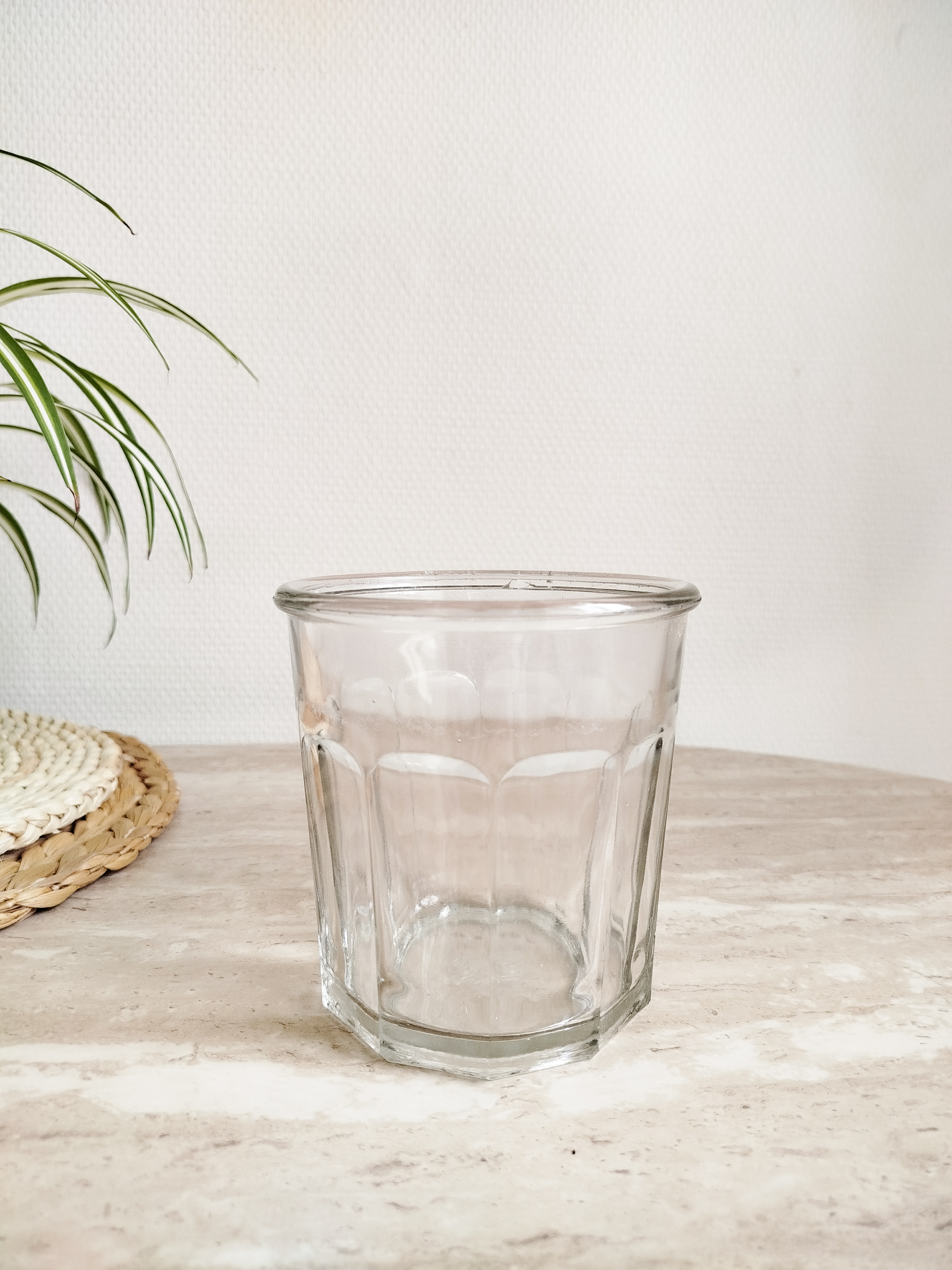 Grand pot à confiture en verre