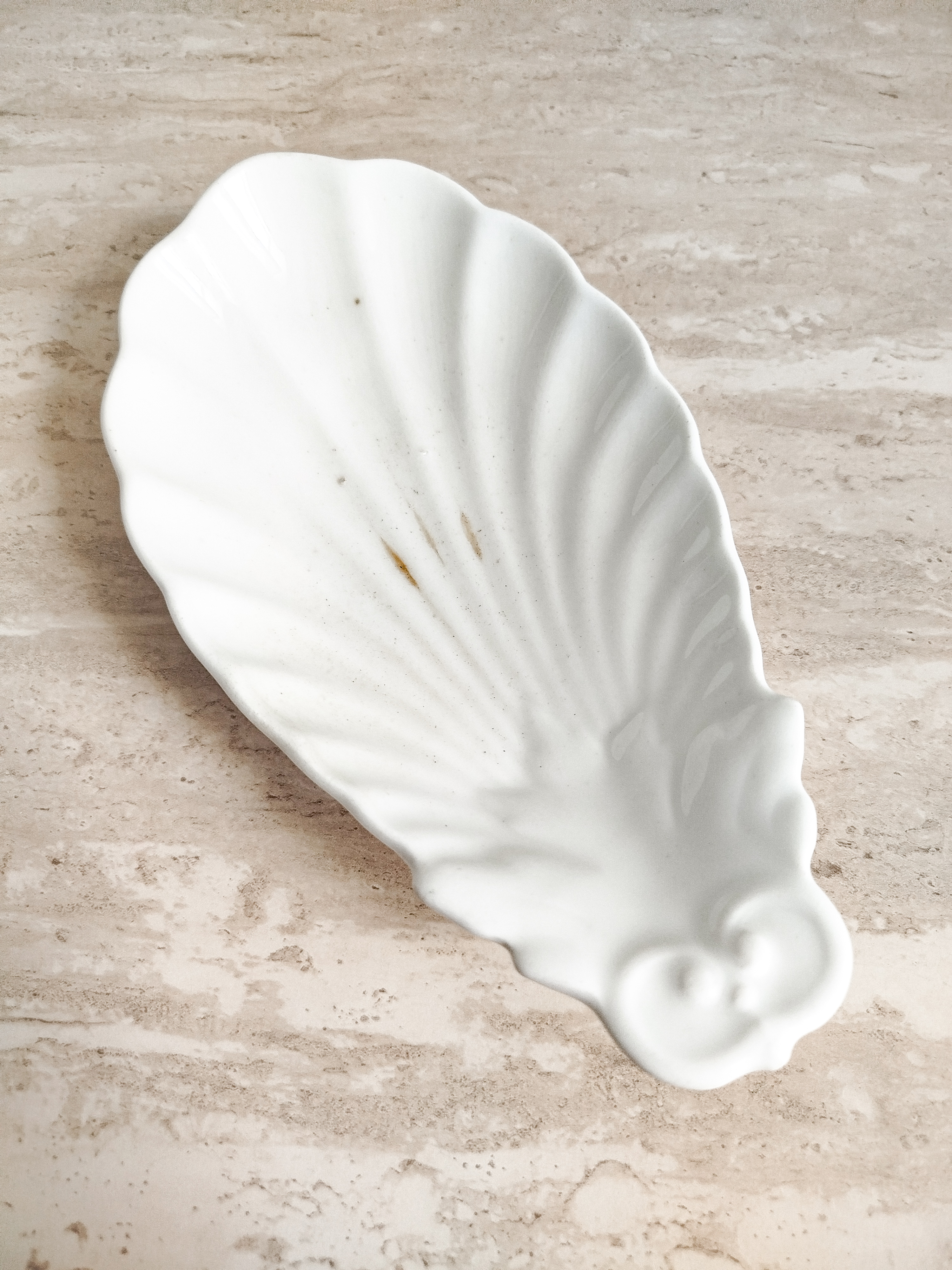Porte savon en porcelaine de Limoges 