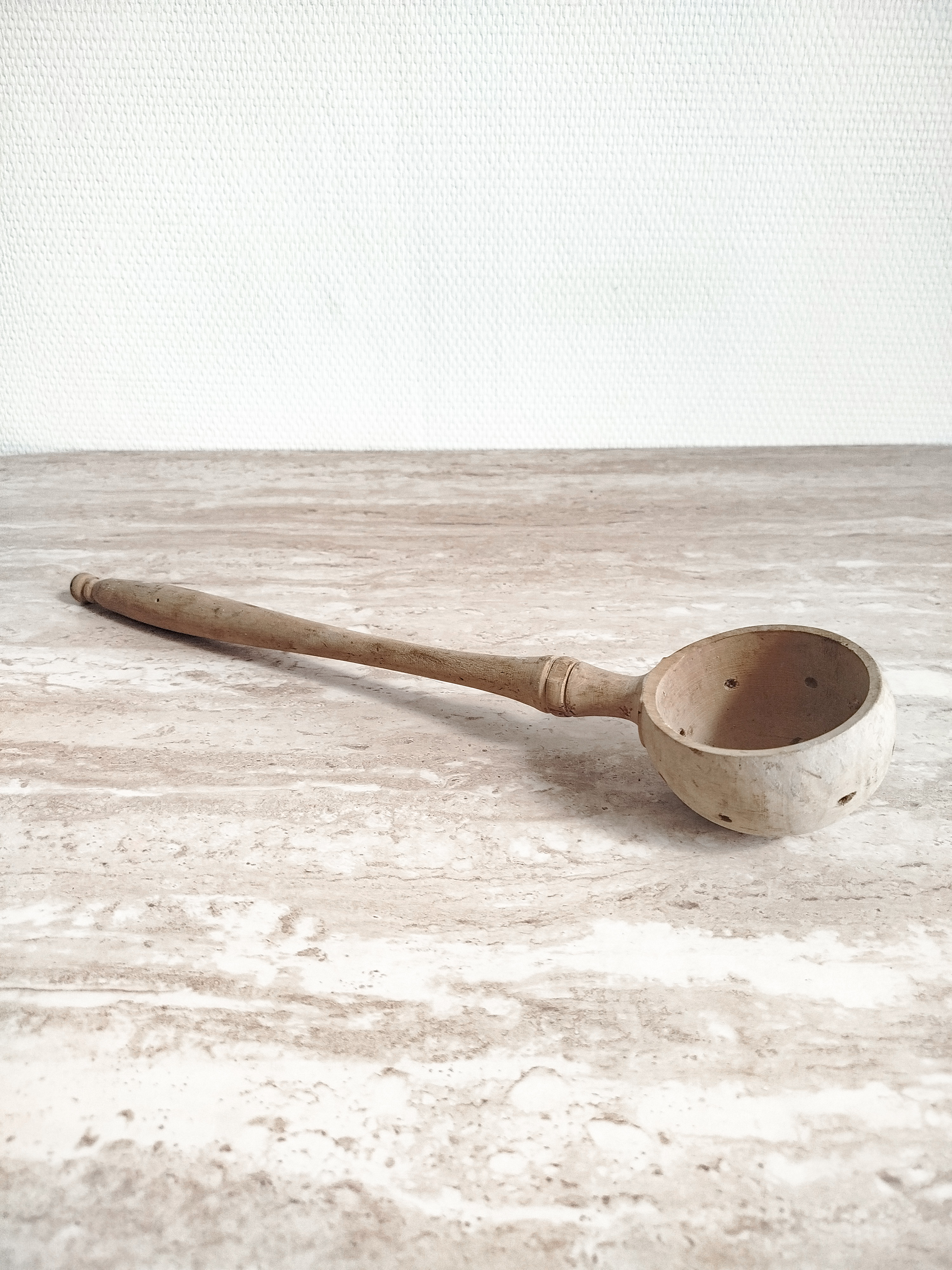 Grande louche en bois