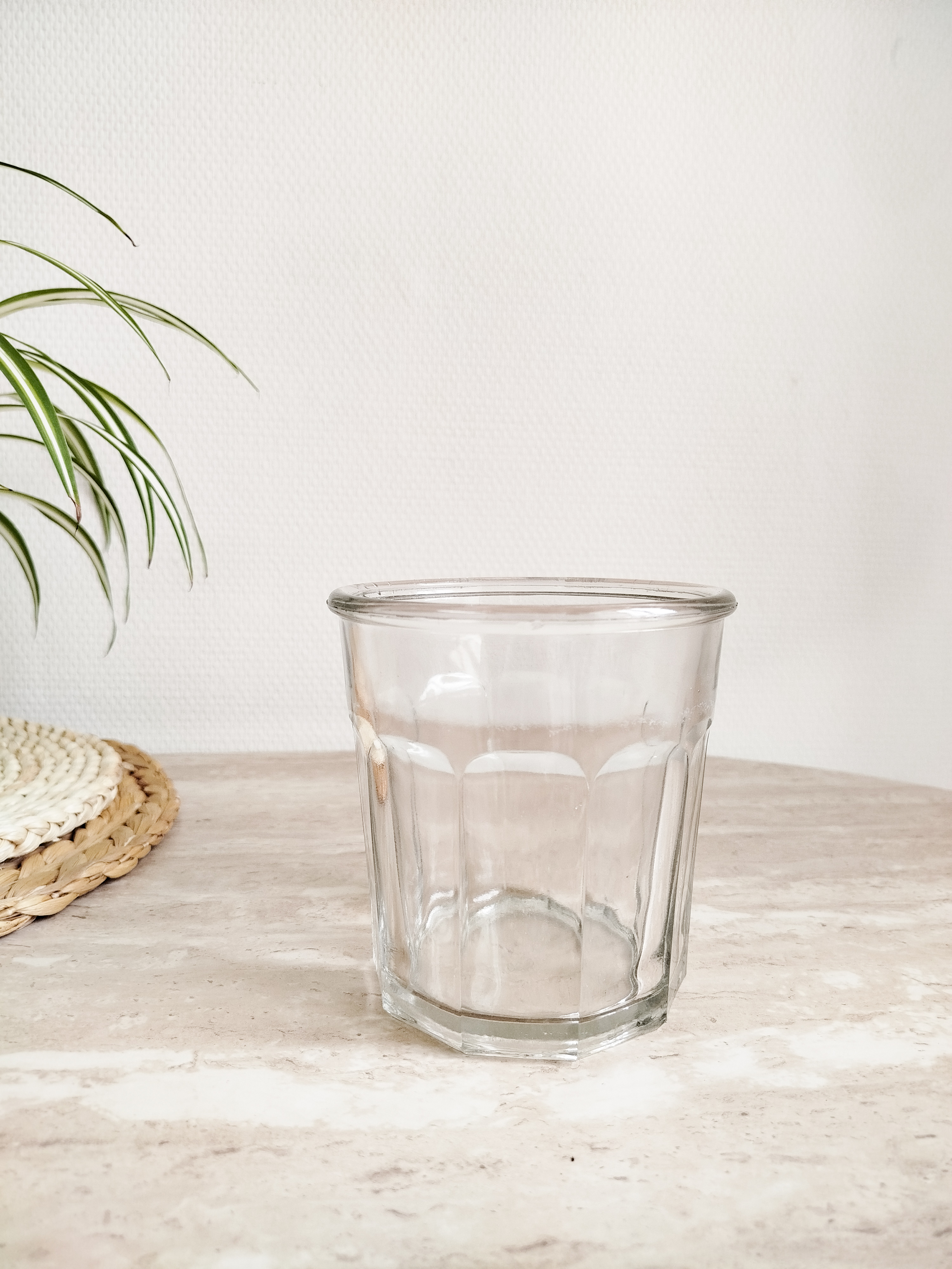 Grand pot à confiture en verre