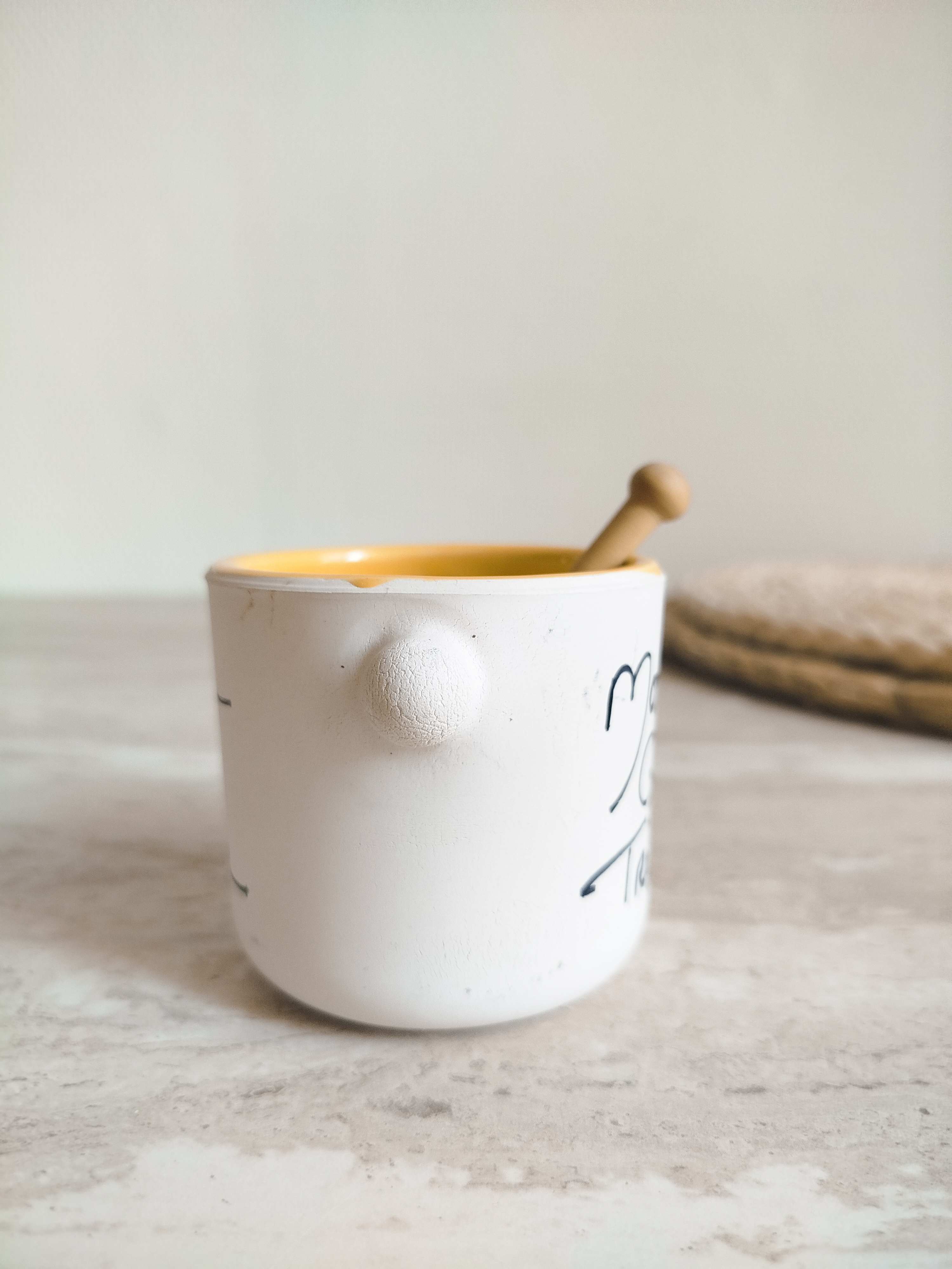 Pot terracotta " Moutarde à la truffe"