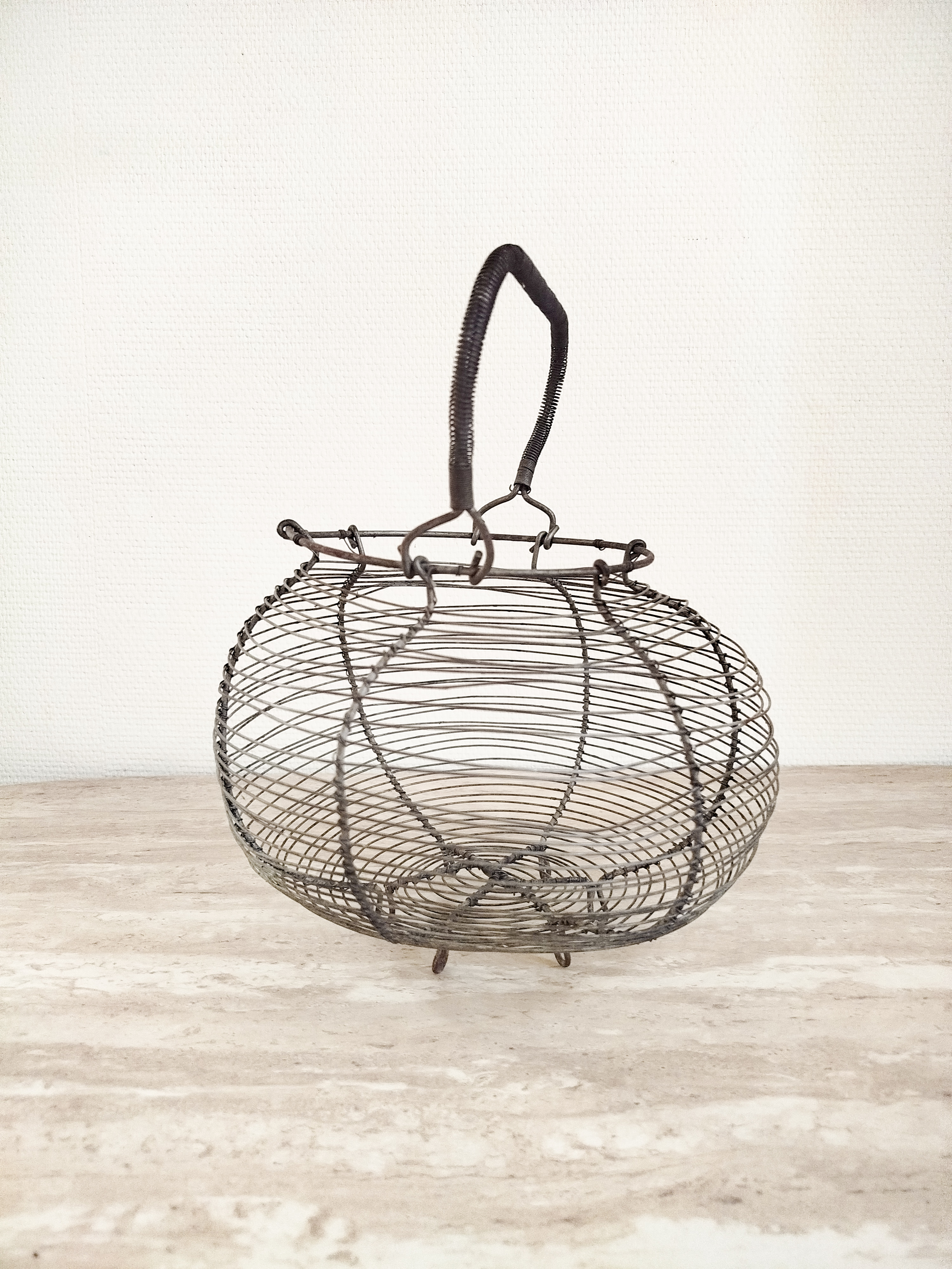 Panier à oeufs en fil de fer