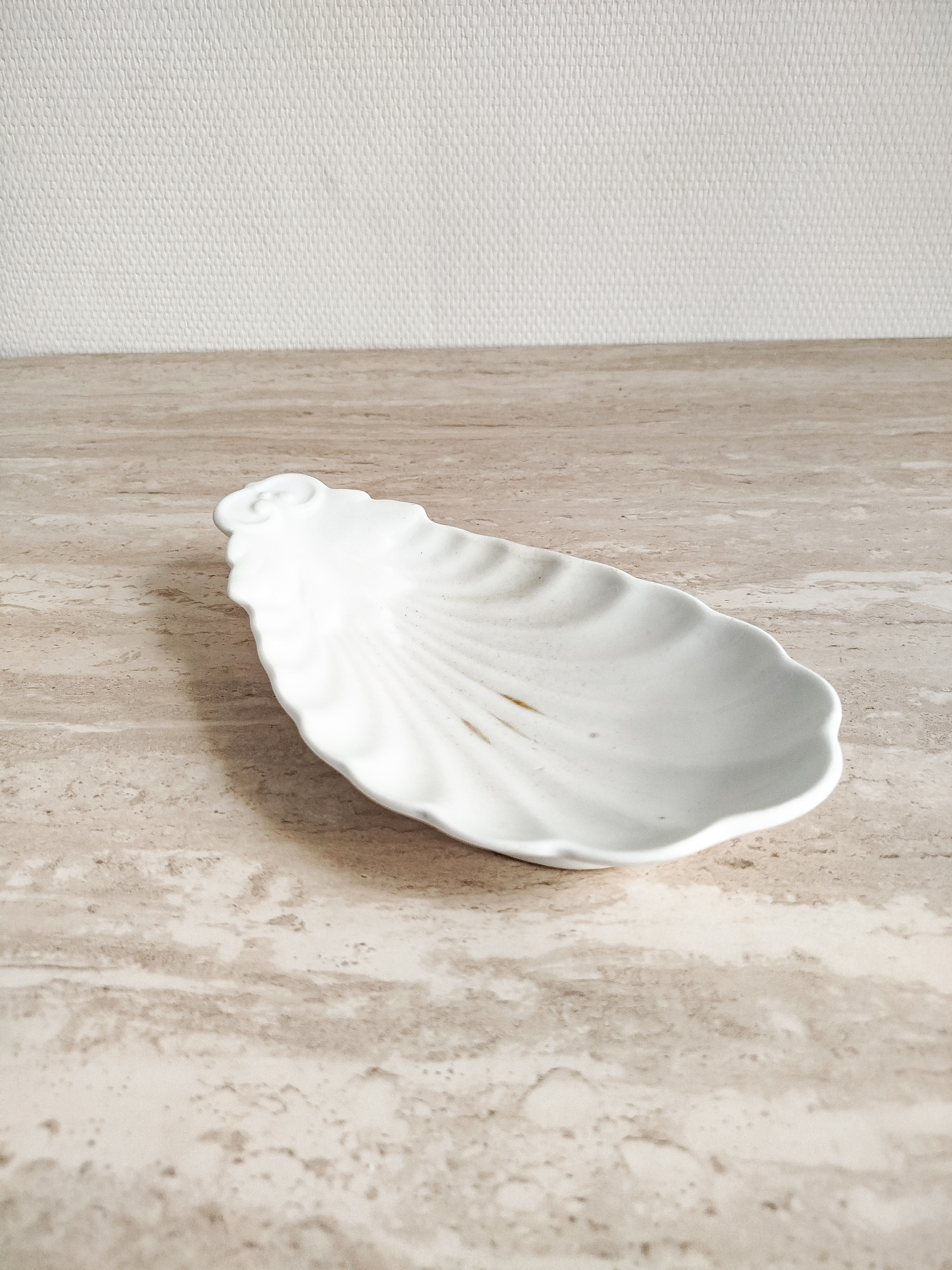 Porte savon en porcelaine de Limoges 