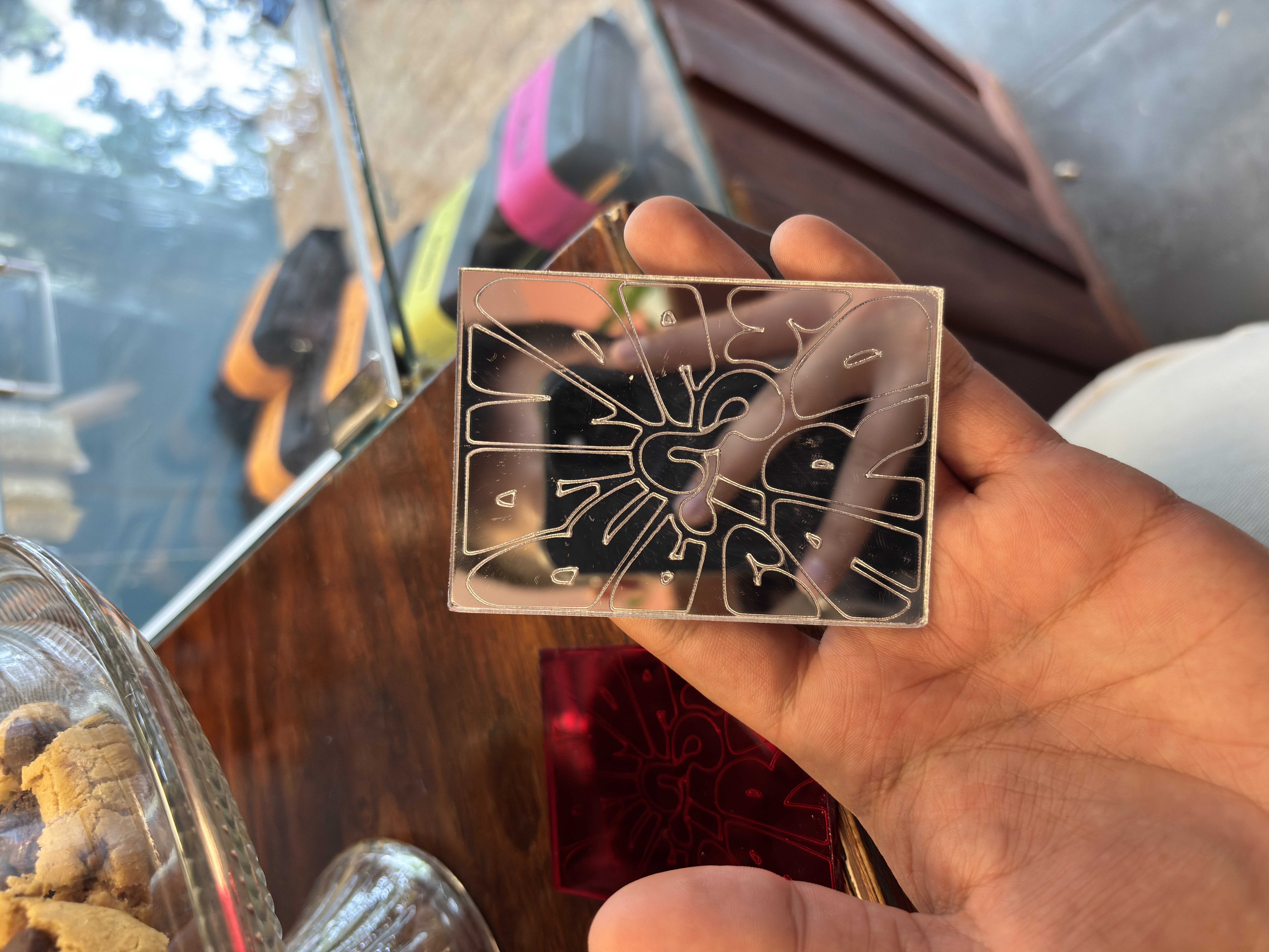 ARANDA CARDS MIRROR TRAINERS (Silver)